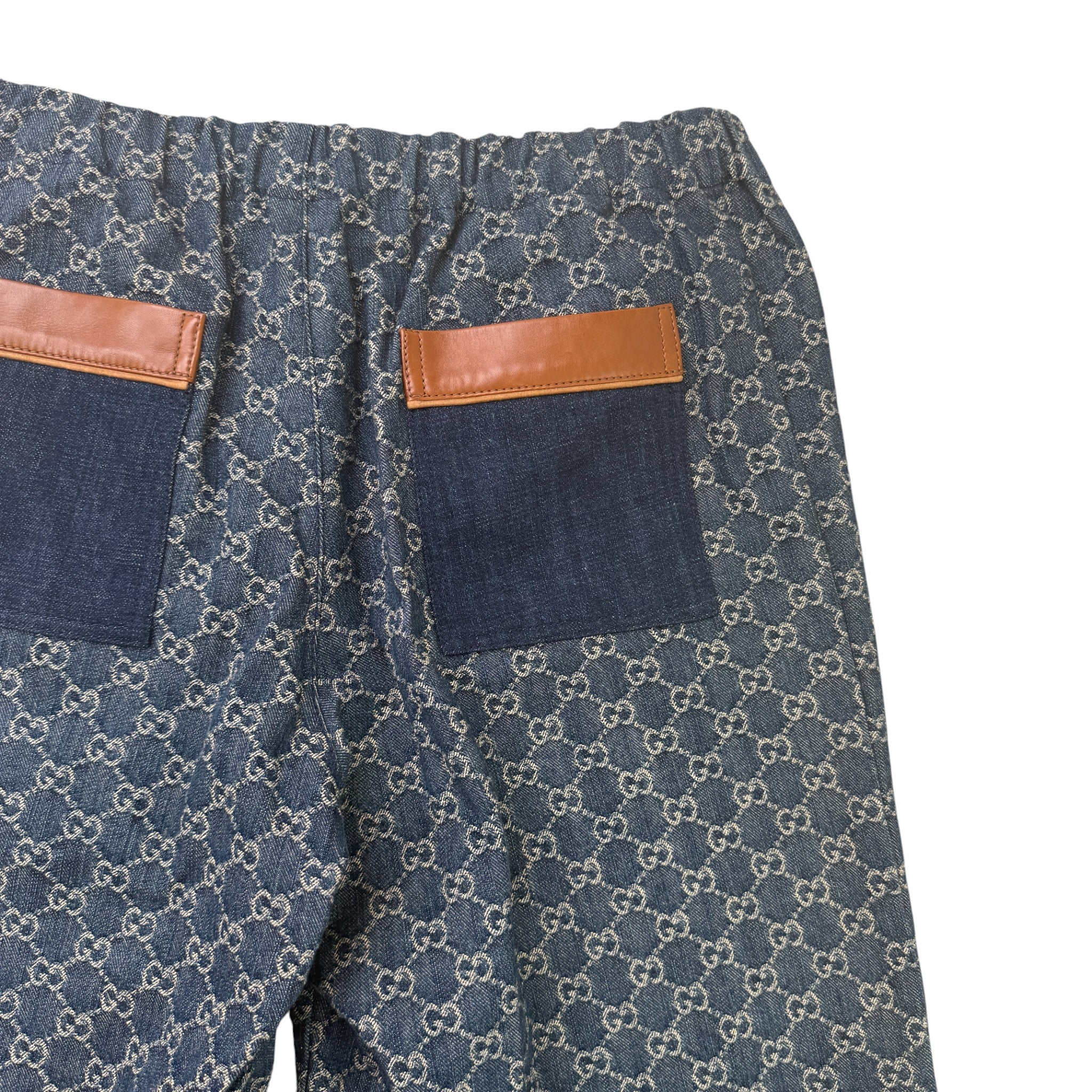 Men's Gg Supreme Shorts Blue Size IT 50 / UK 34