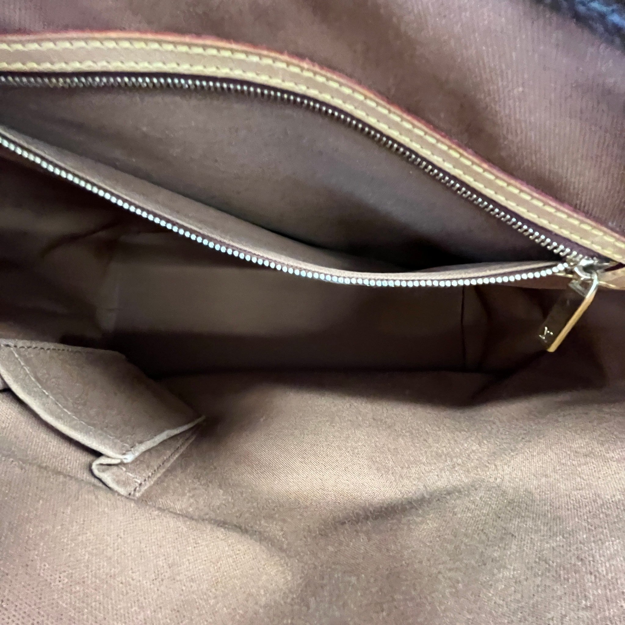 Women's Monogram Cabas Mezzo Bag Brown