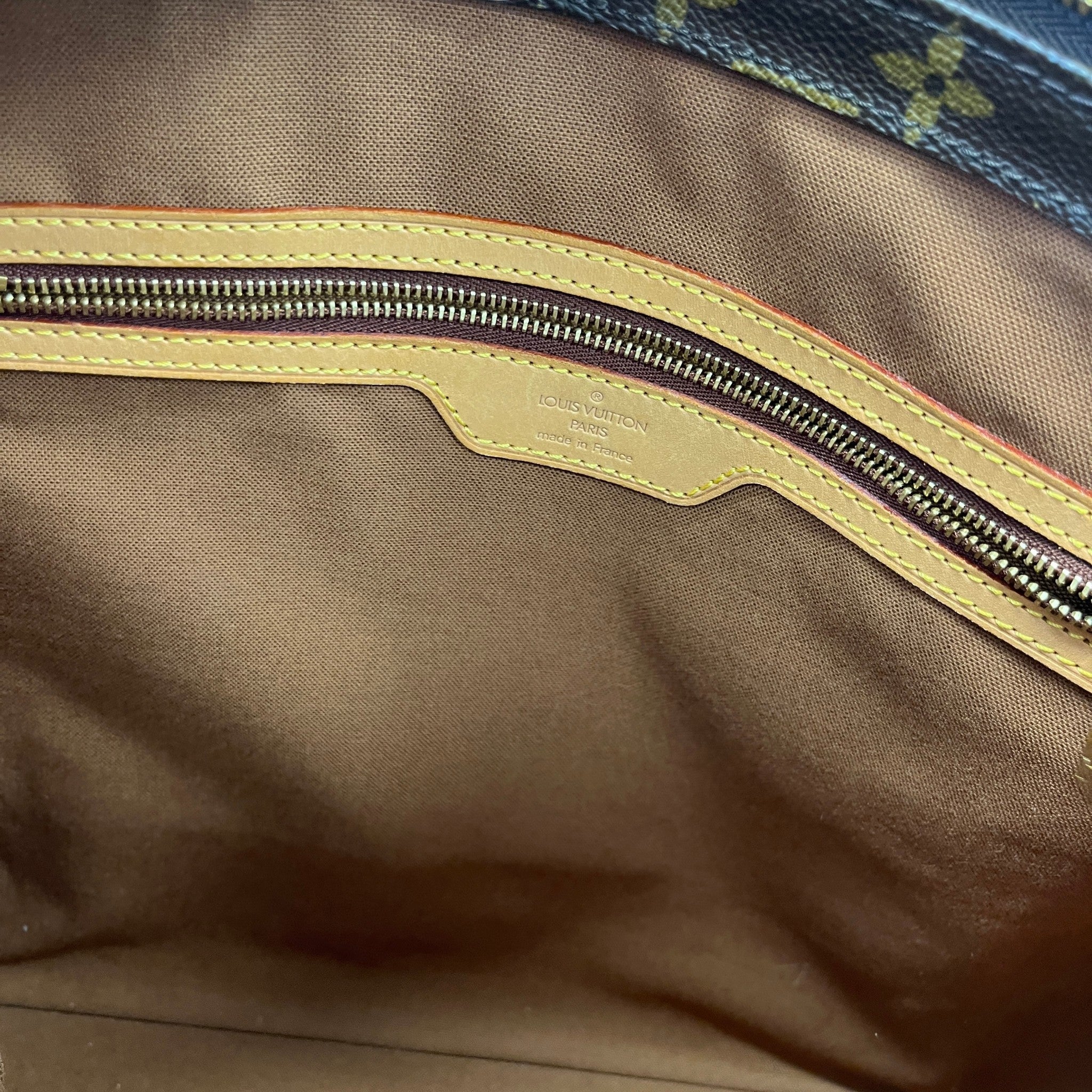 Women's Monogram Cabas Mezzo Bag Brown
