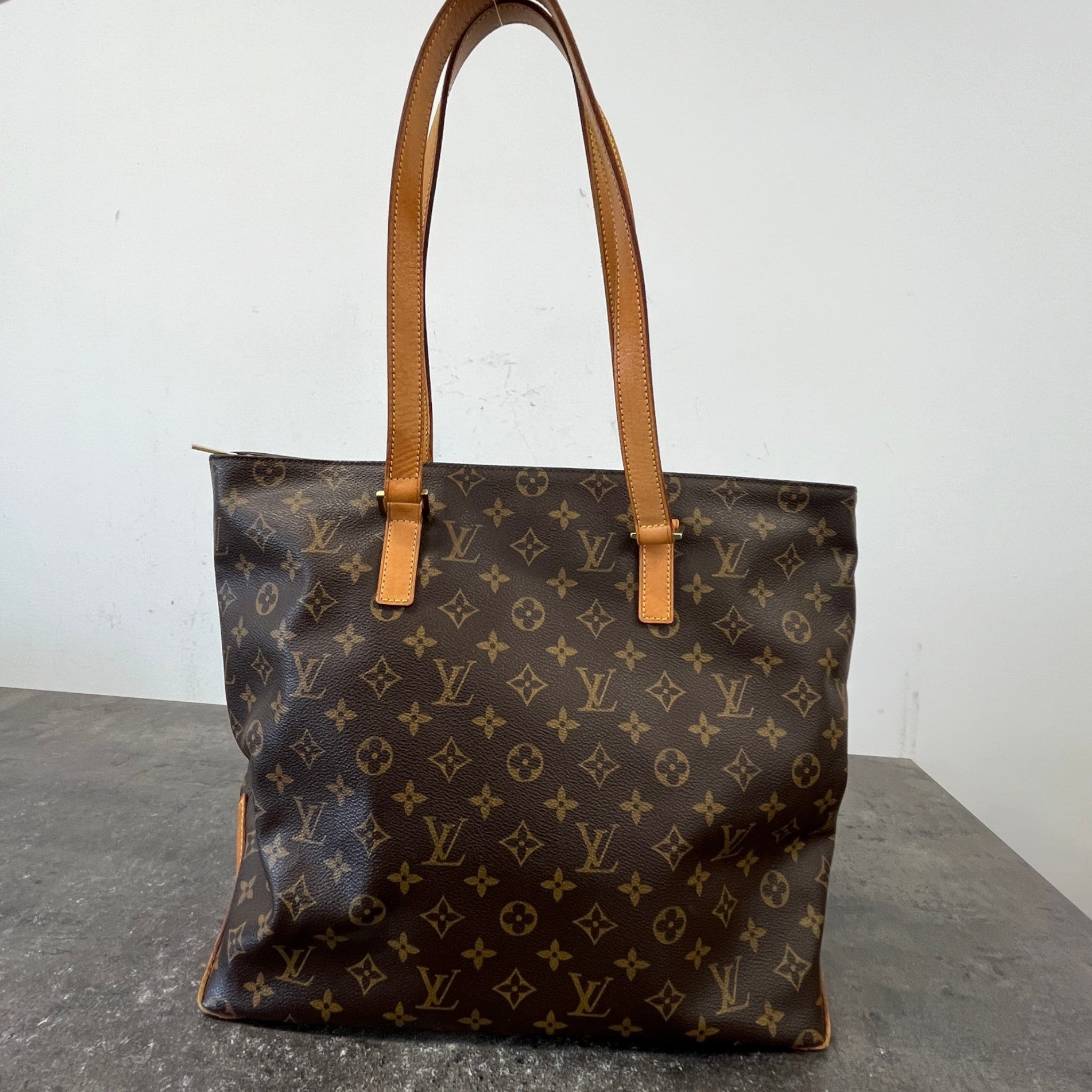 Women's Monogram Cabas Mezzo Bag Brown