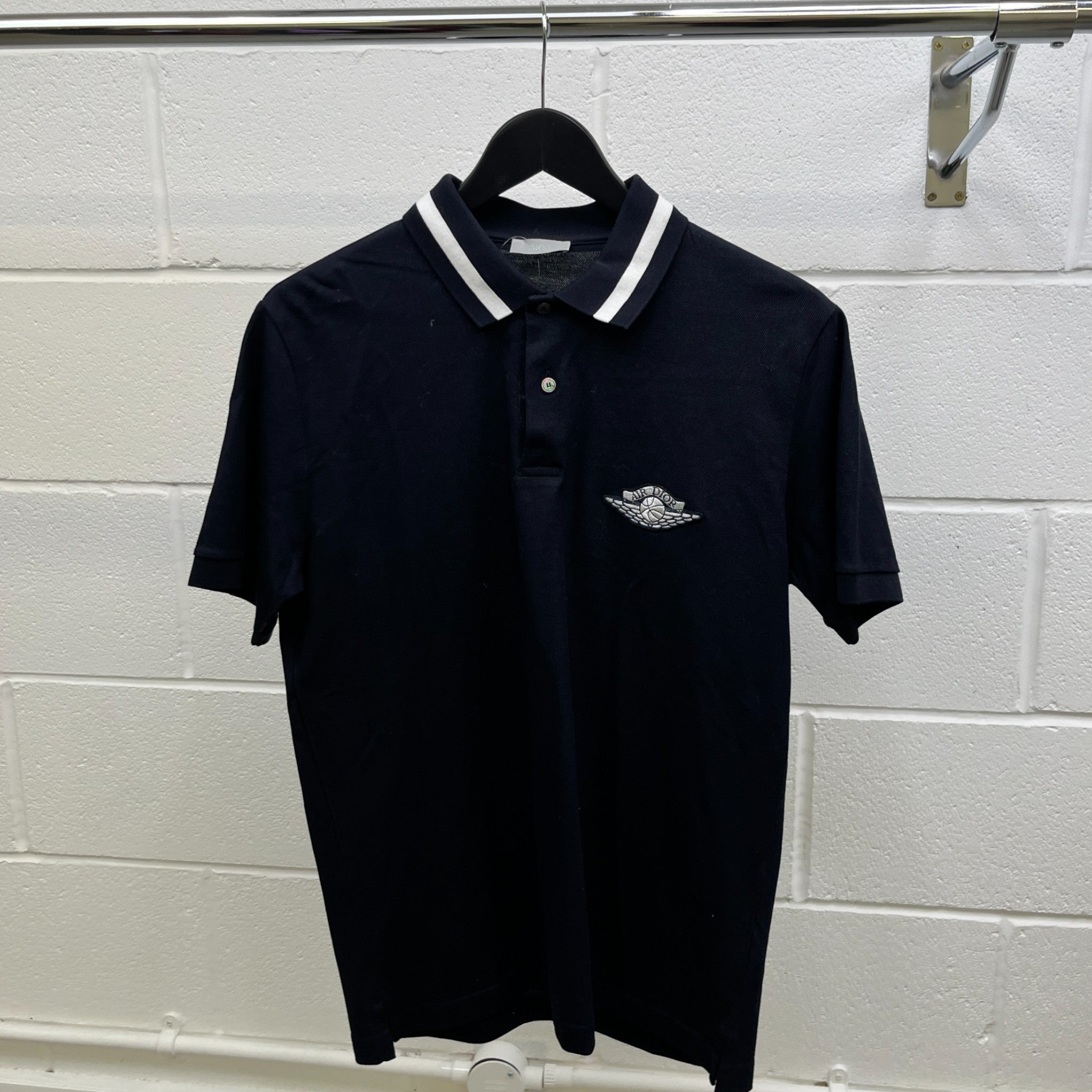 Men's X Air Jordan Polo Shirt Navy Size XS