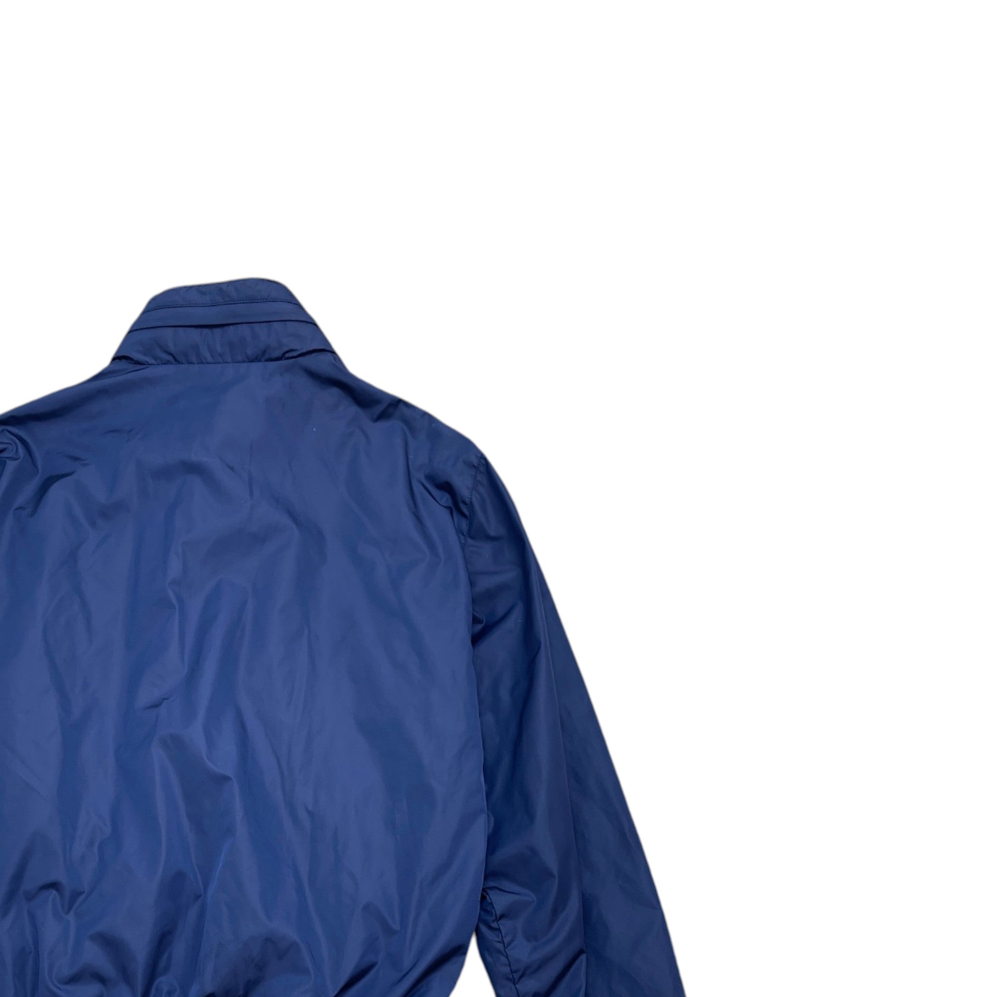 Men's Plaque Logo Jacket Navy Size IT 46 / S