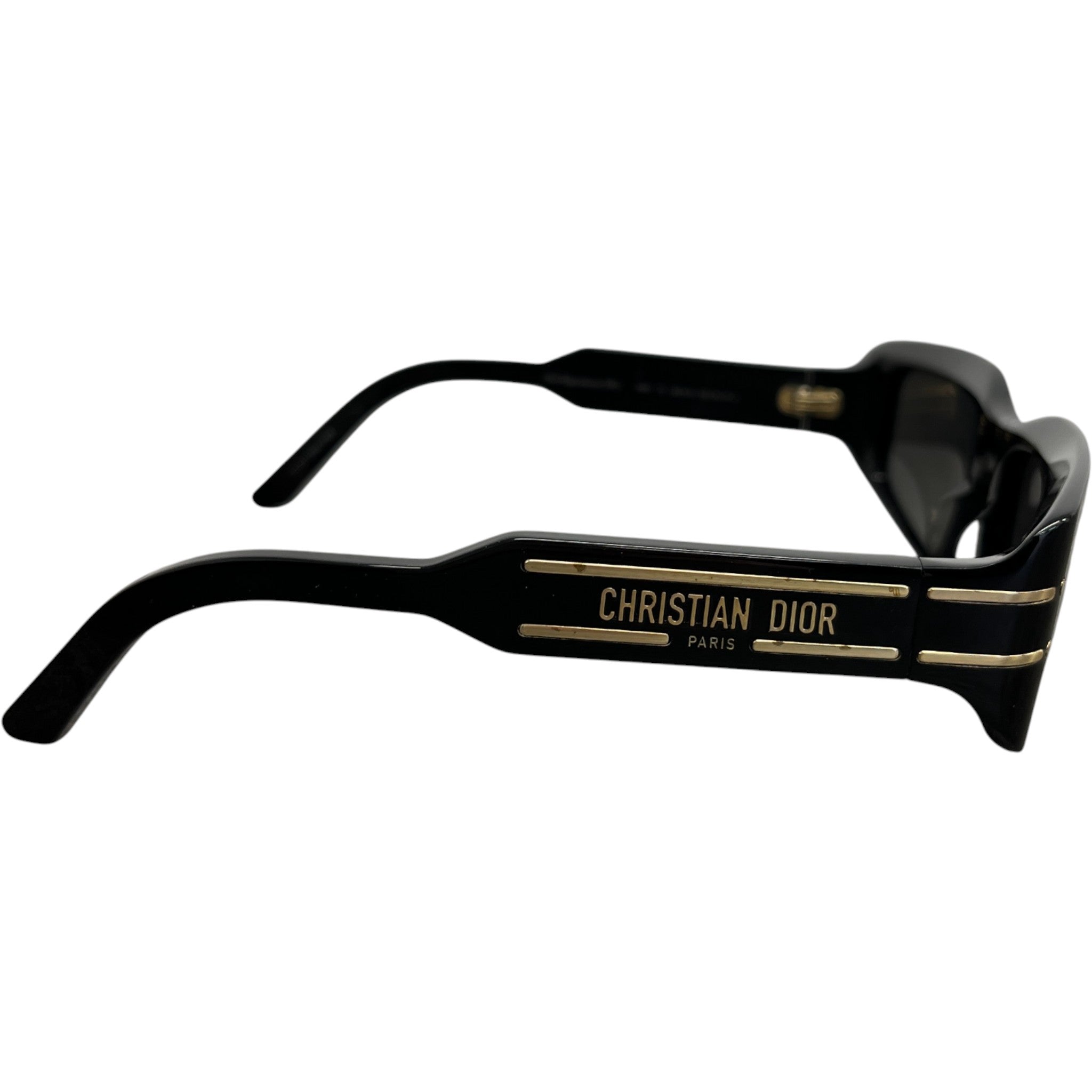 Women's Acetate Diorsignature S9U Sunglasses Black