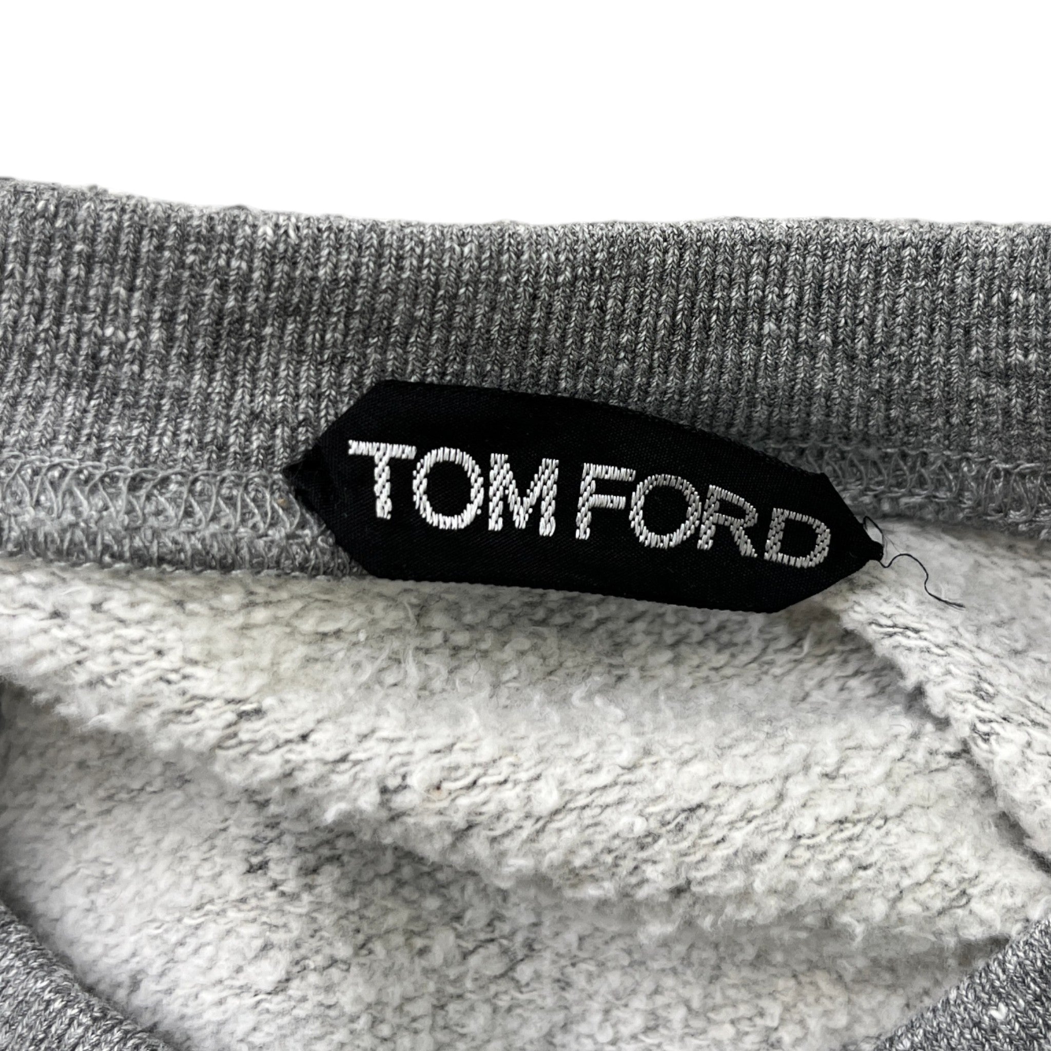 Men's Plain Crewneck Sweatshirt Grey Size IT 50 / UK L