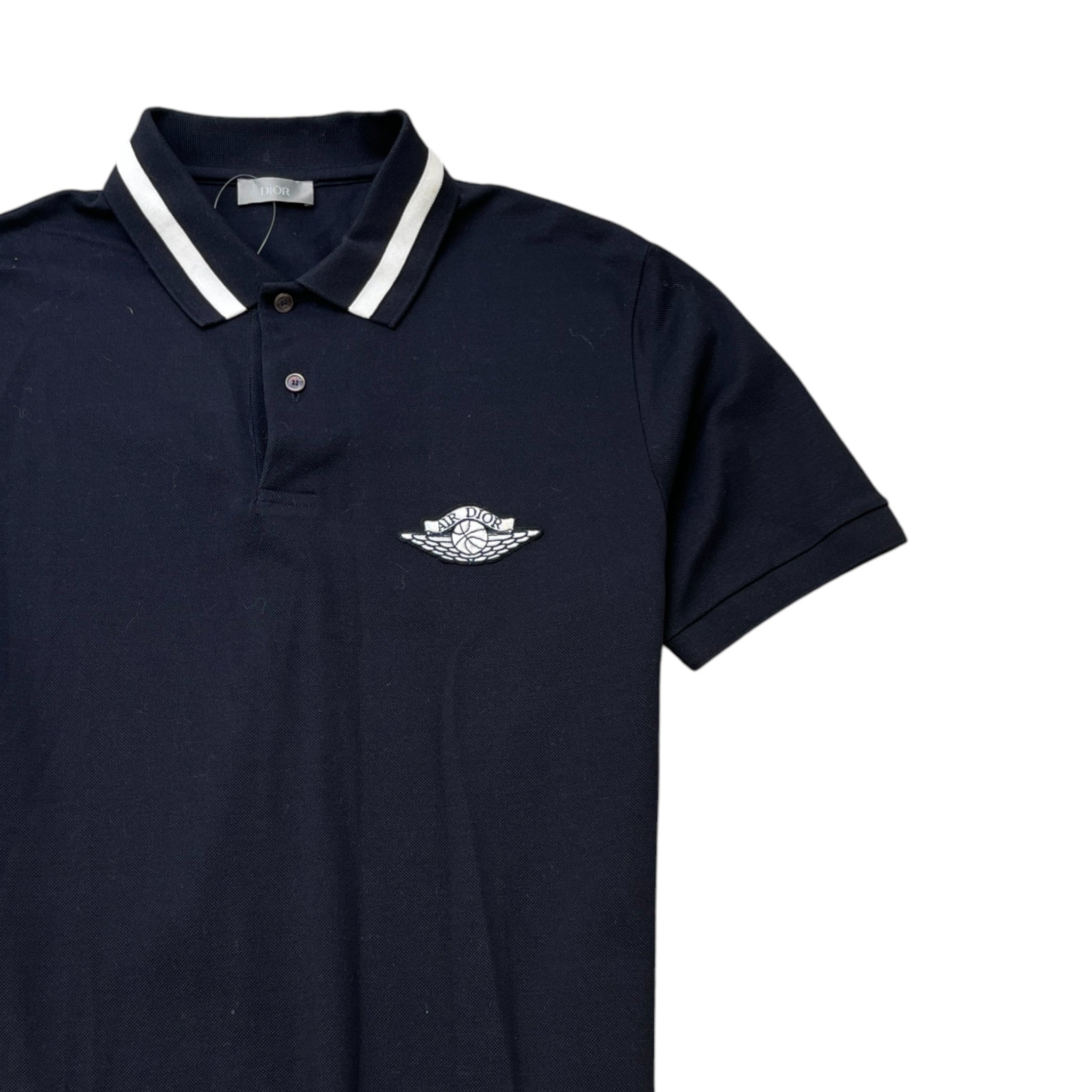 Men's X Air Jordan Polo Shirt Navy Size XS