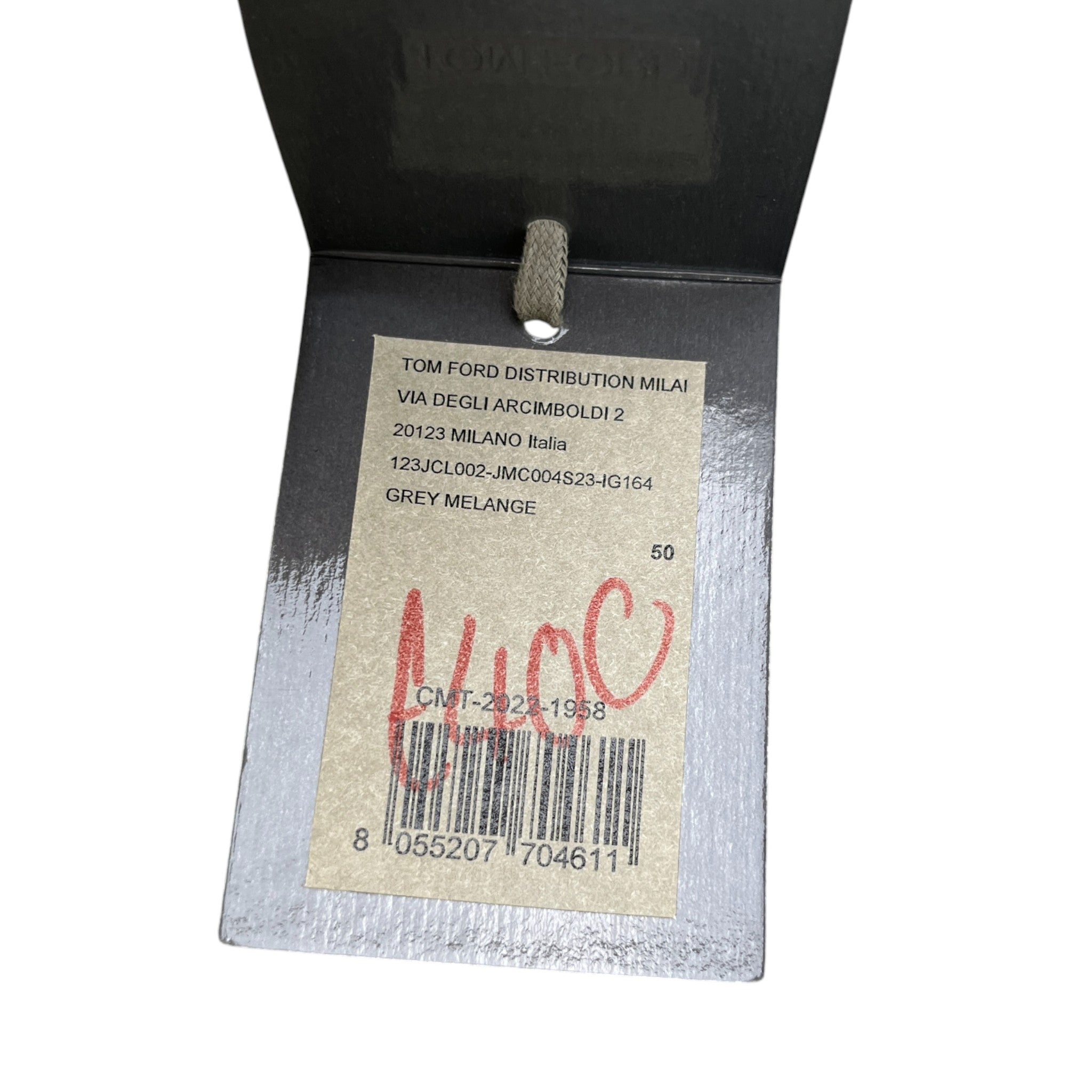 Men's Plain Crewneck Sweatshirt Grey Size IT 50 / UK L