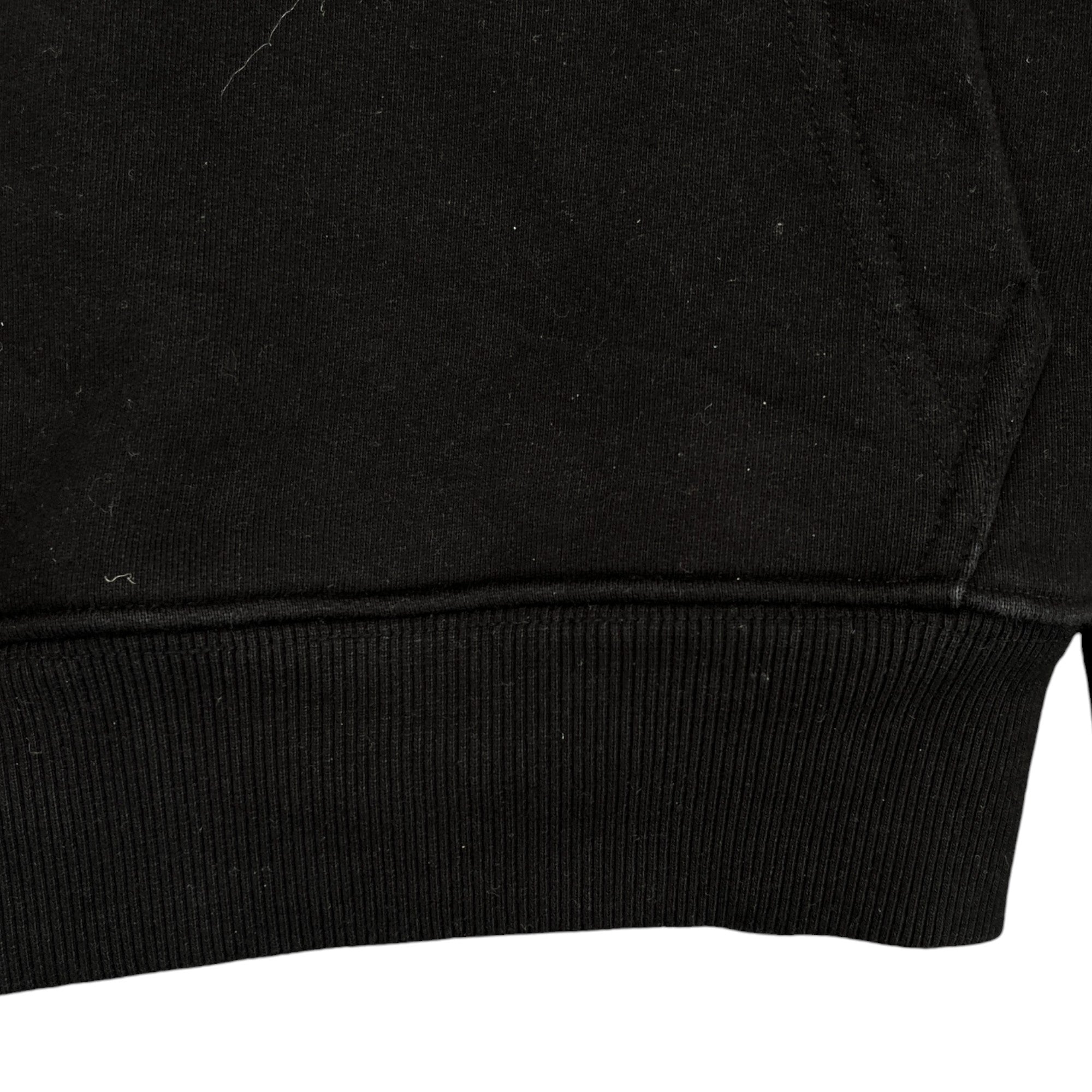 Men's X Sean Stussy Oversized Embroidered Bee Hoodie Black Size XXS