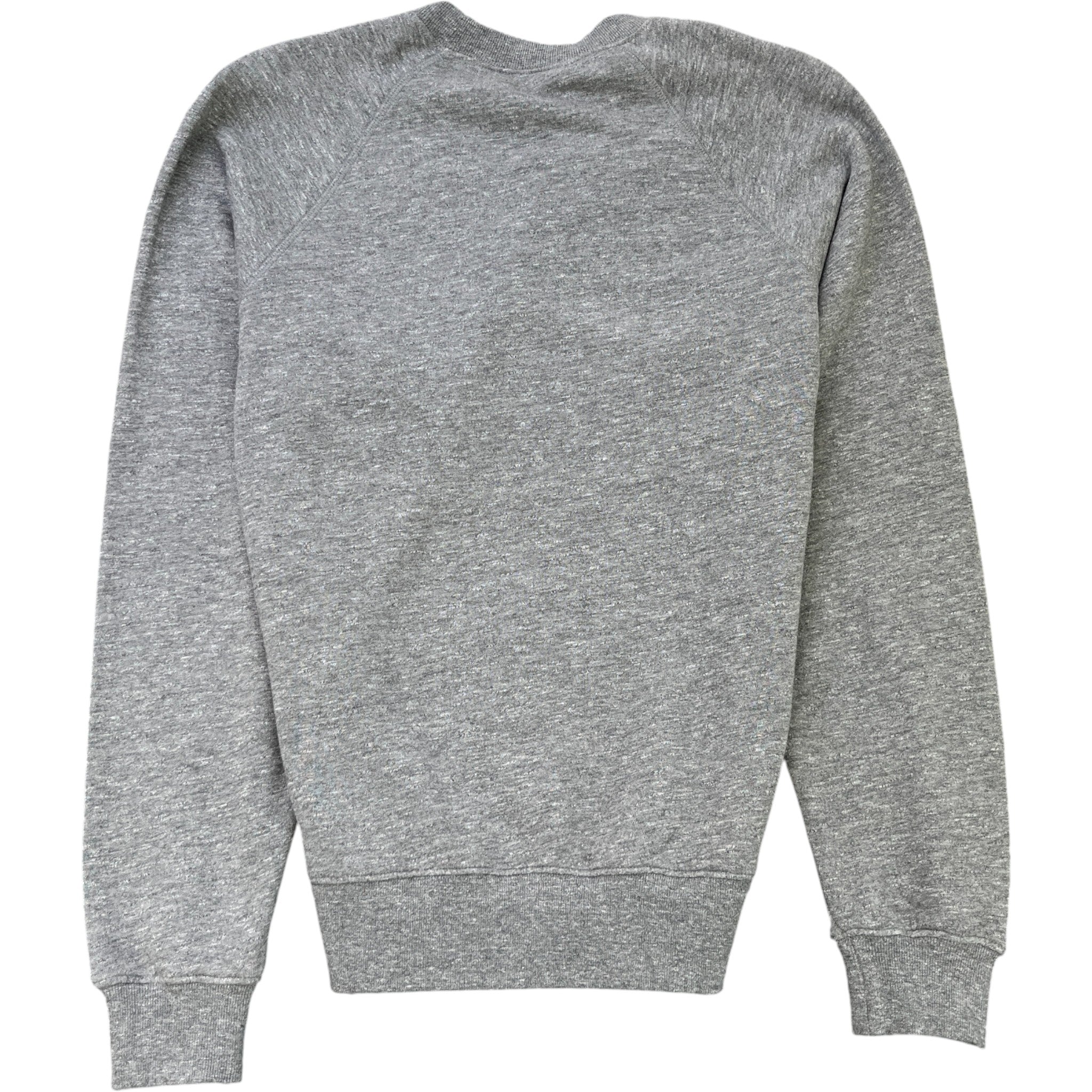 Men's Plain Crewneck Sweatshirt Grey Size IT 50 / UK L
