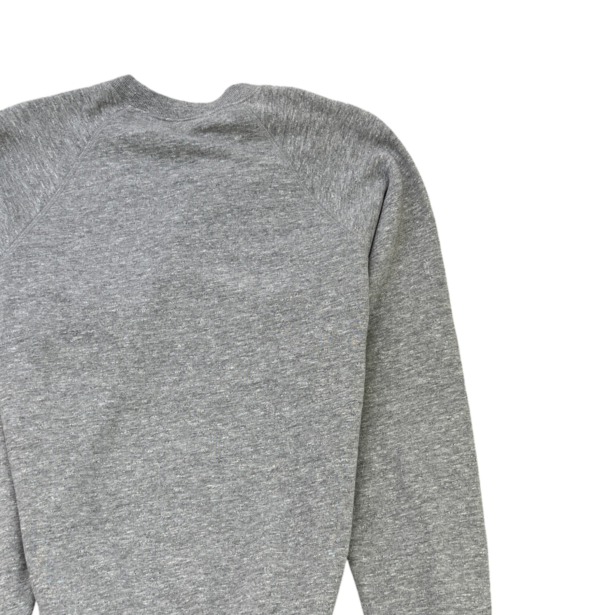 Men's Plain Crewneck Sweatshirt Grey Size IT 50 / UK L