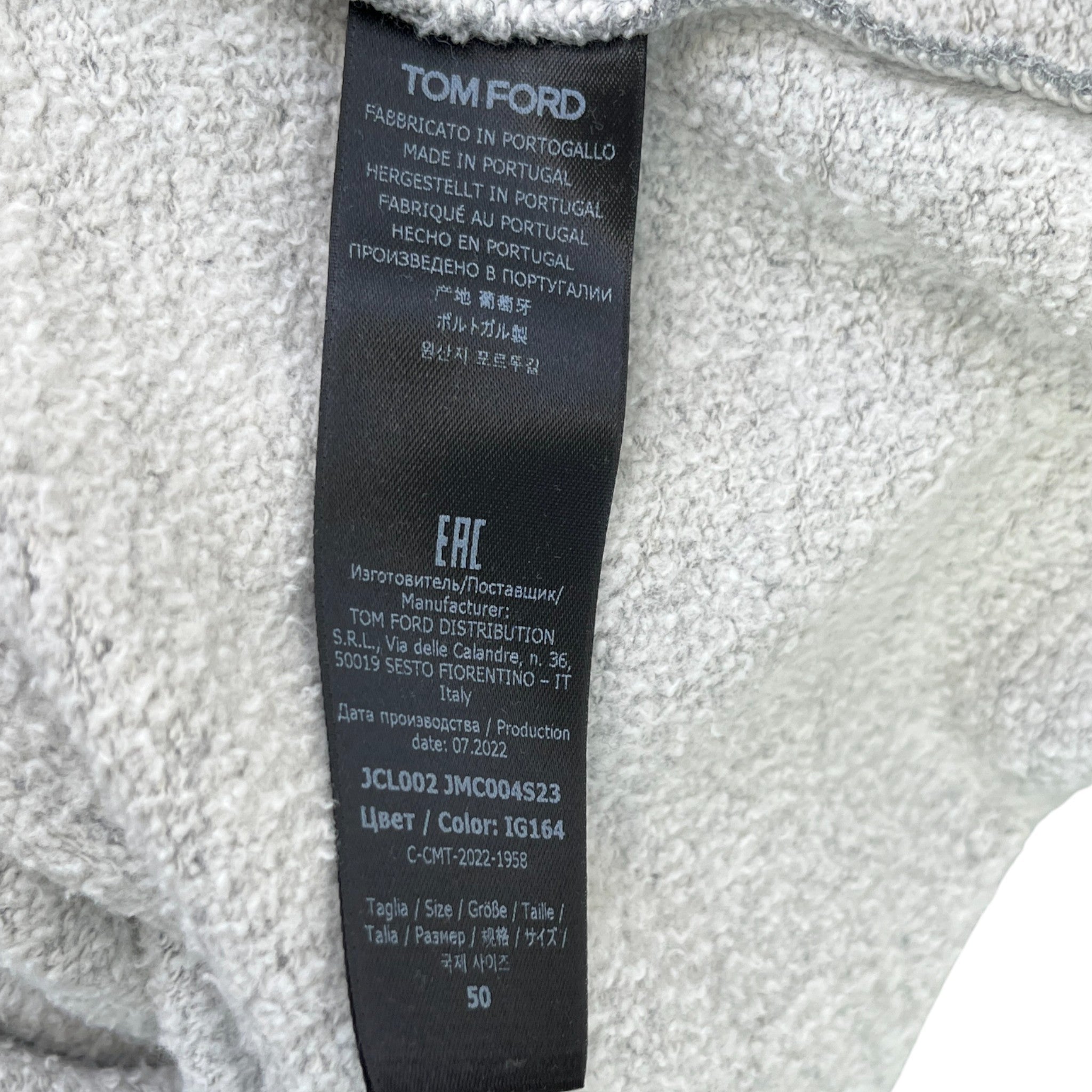 Men's Plain Crewneck Sweatshirt Grey Size IT 50 / UK L