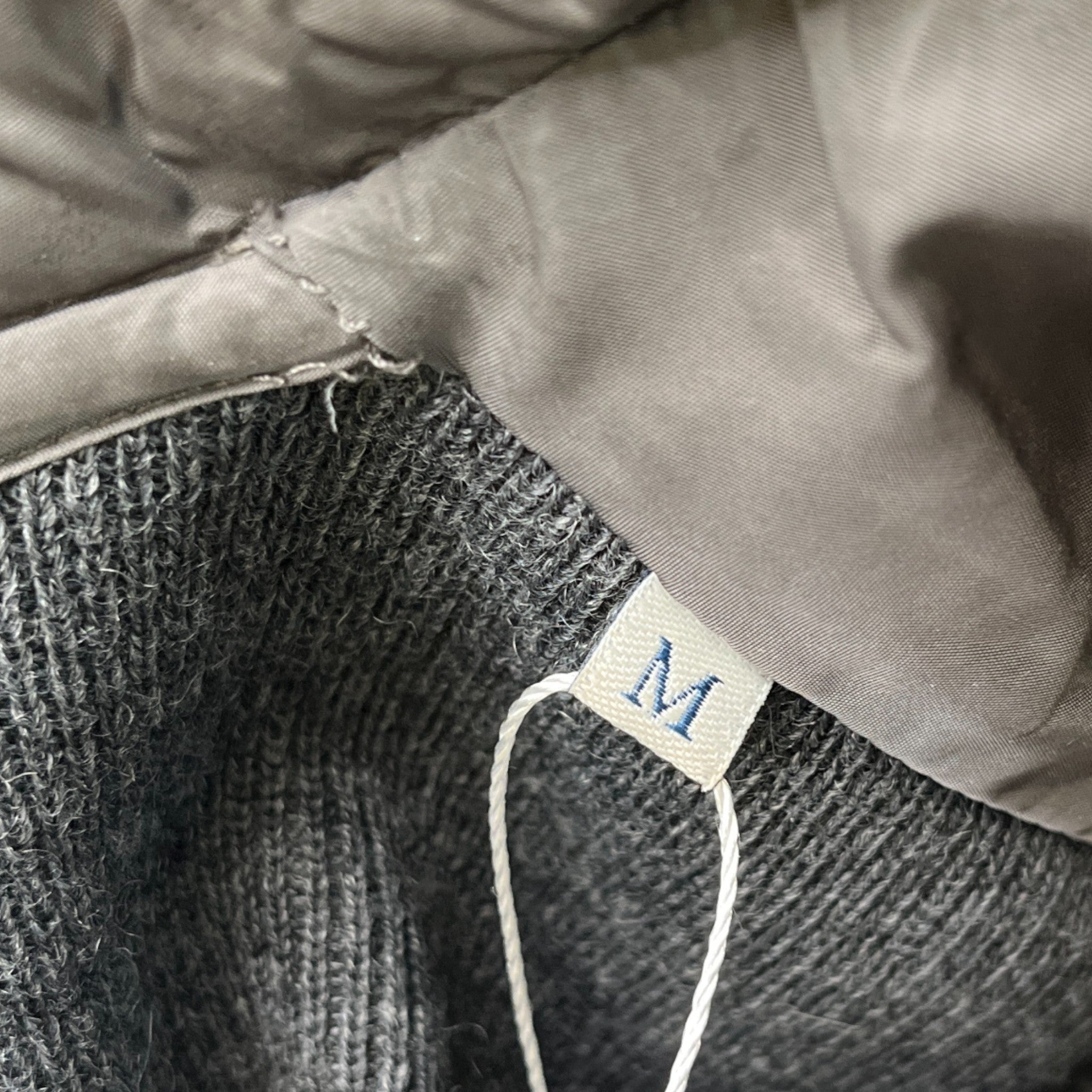 Men's Maglione Tricot Jacket Grey Size M