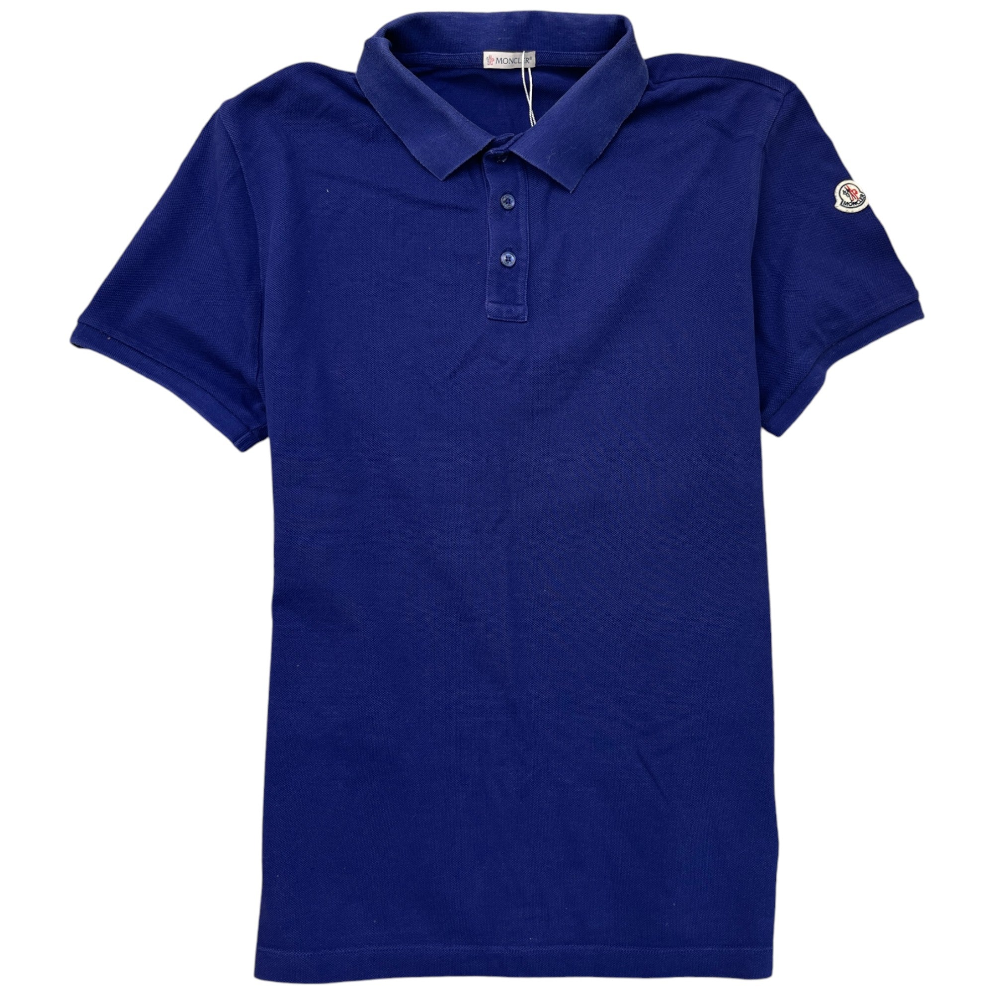 Men's Manica Corta Polo Shirt Purple Size L