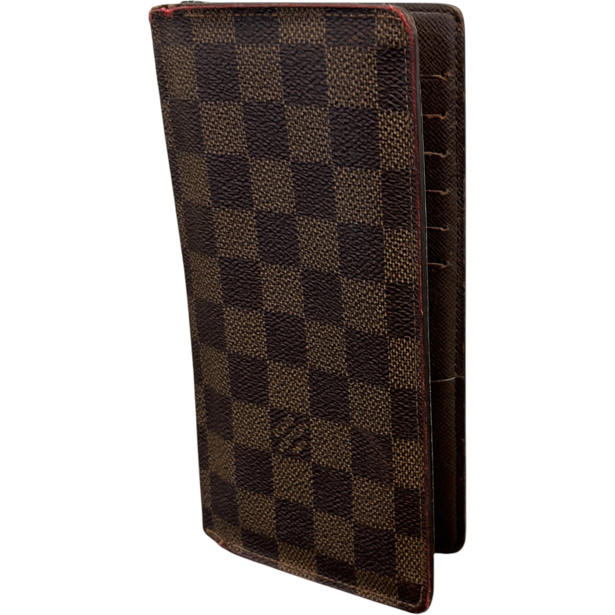 Women's Damier Ebene Brazza Wallet Brown