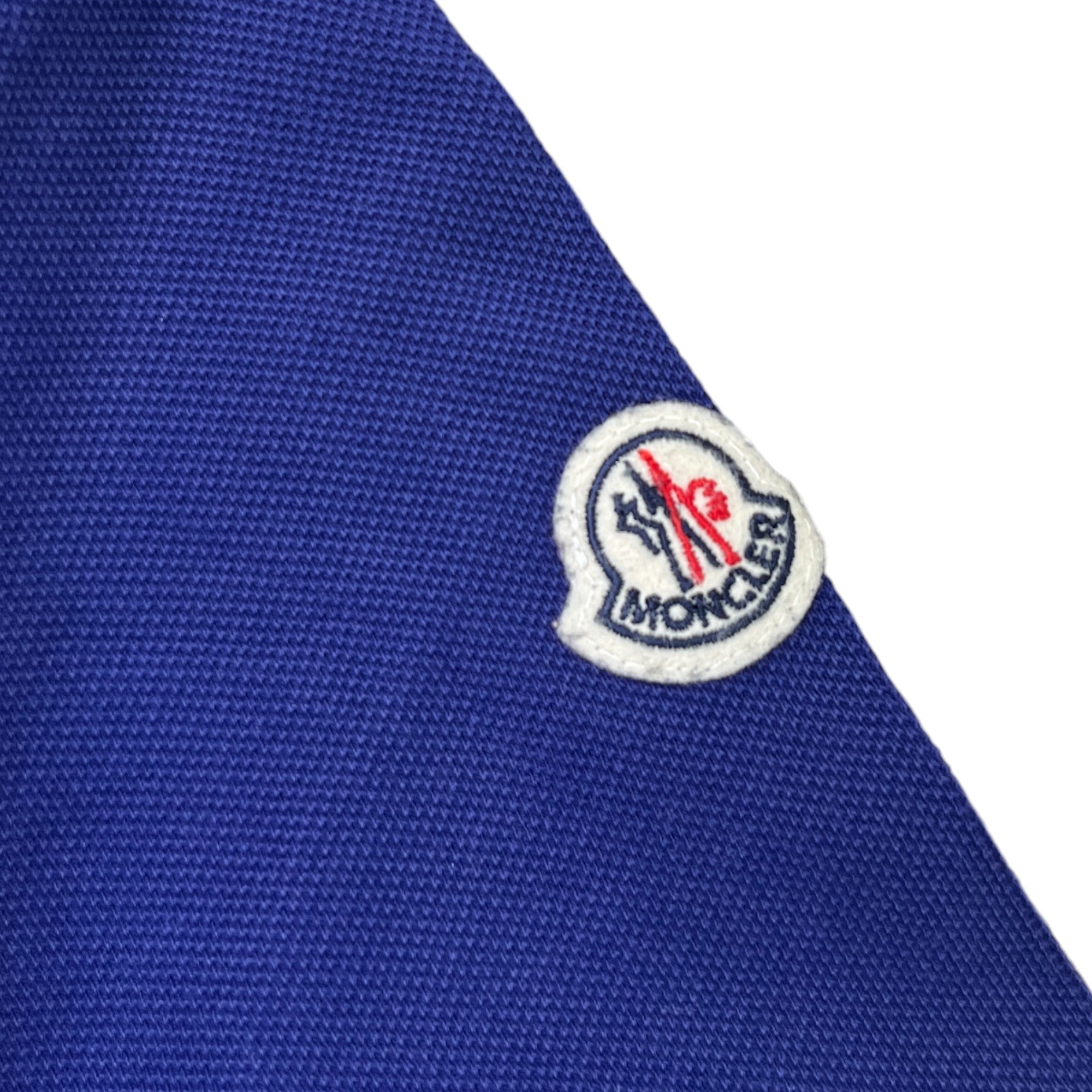 Men's Manica Corta Polo Shirt Purple Size L