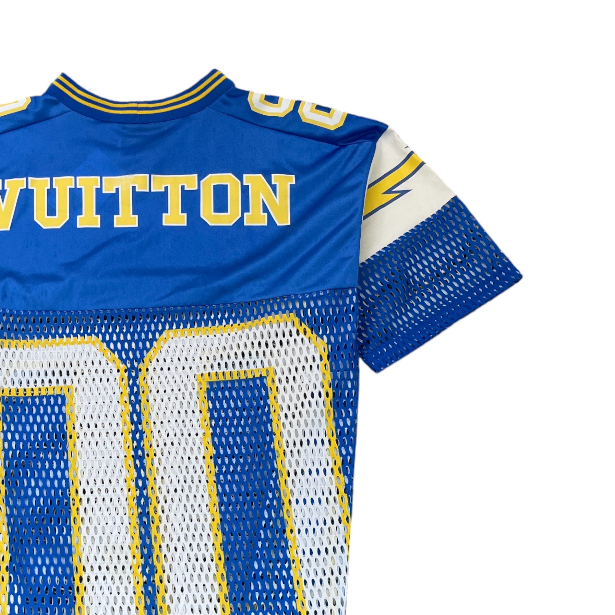 Men's Virgil Abloh T-Shirt Blue Size S