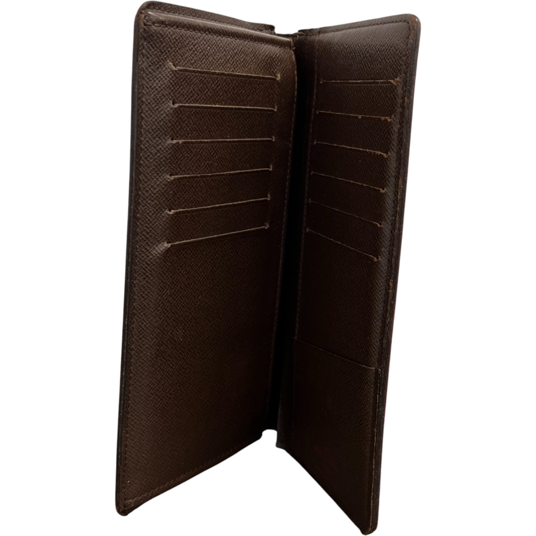 Women's Damier Ebene Brazza Wallet Brown