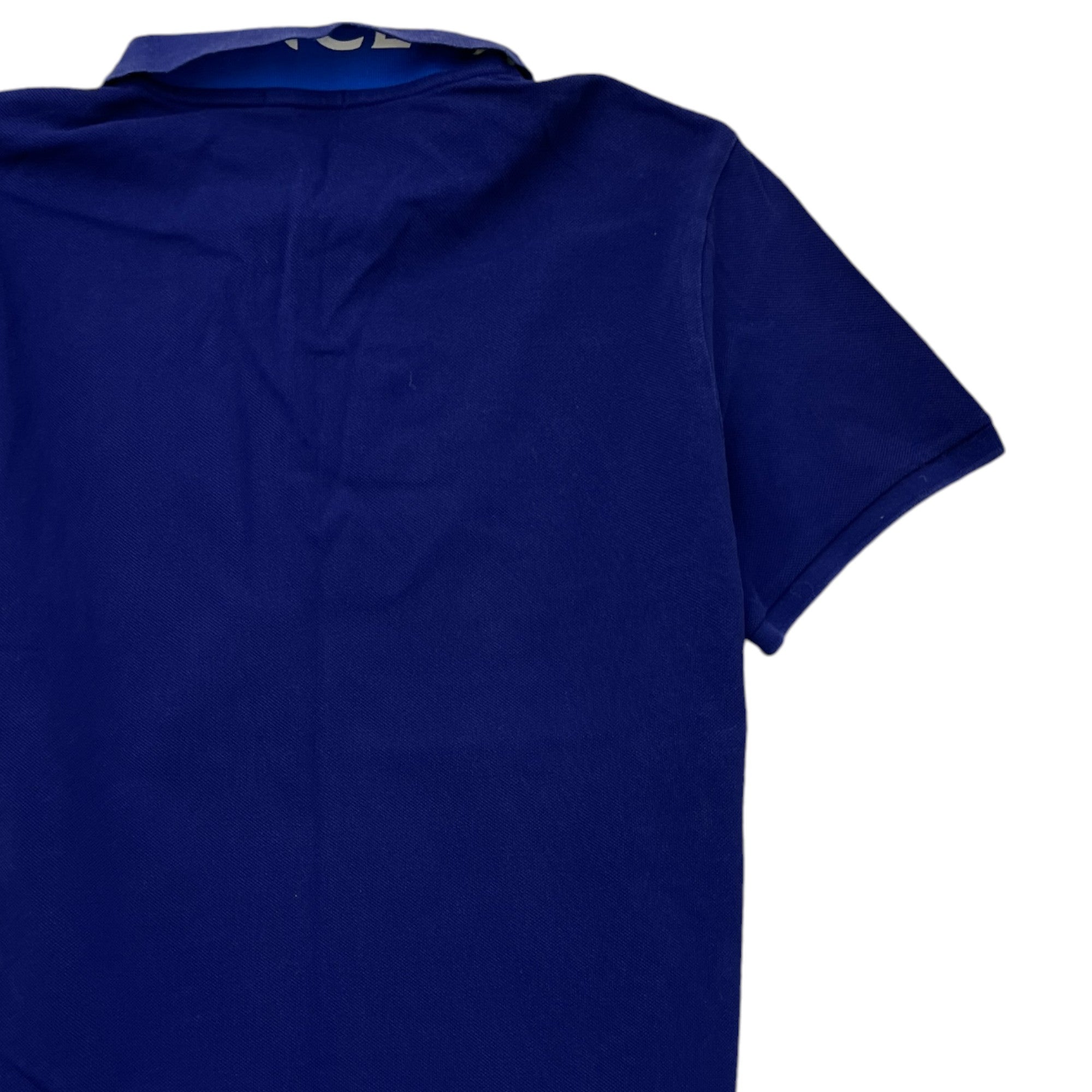 Men's Manica Corta Polo Shirt Purple Size L