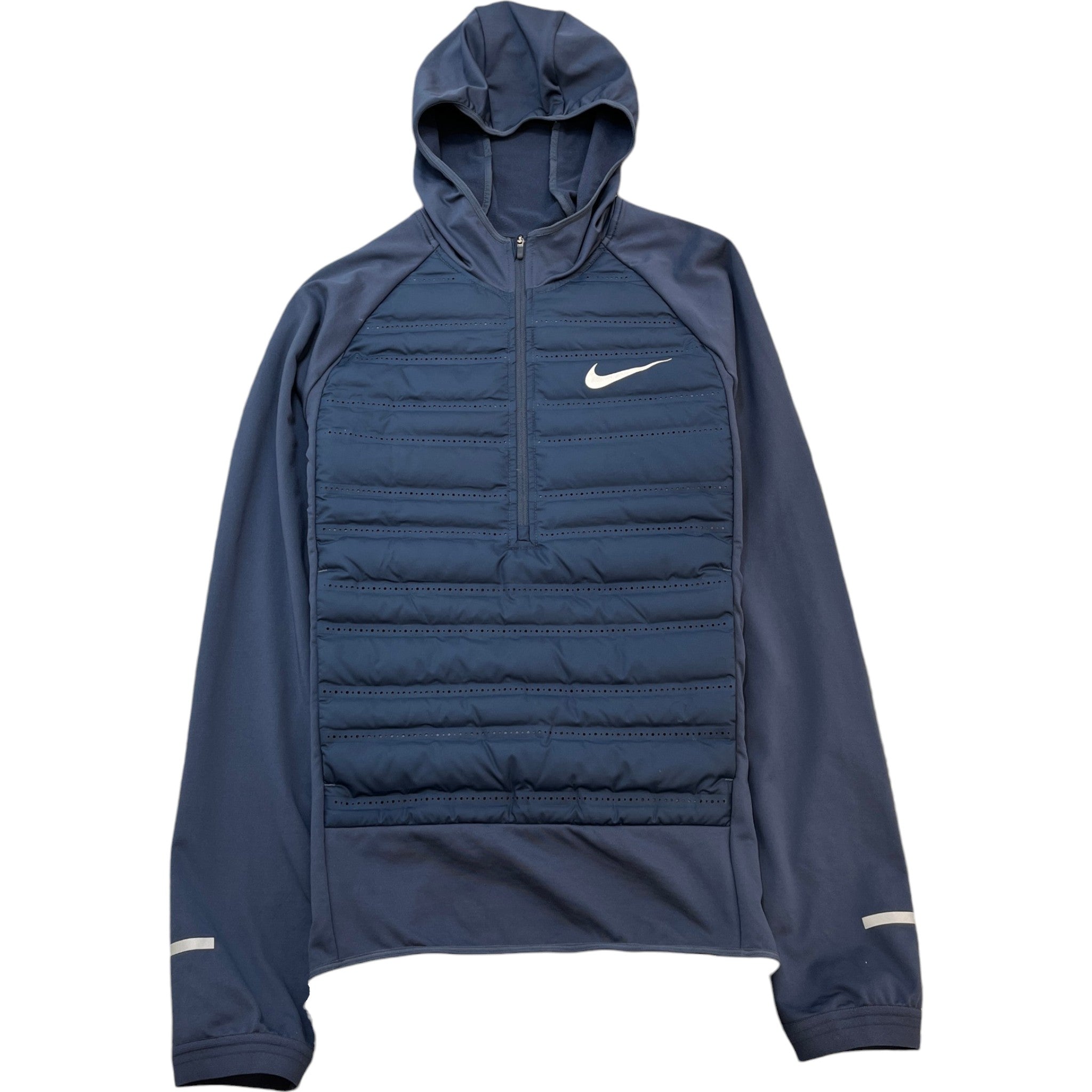 Men's Aeroloft Padded Hybrid Jacket Blue Size S