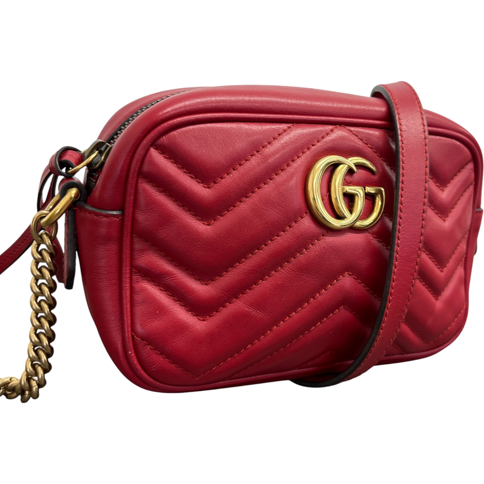 Women's Gg Marmont Bag Red