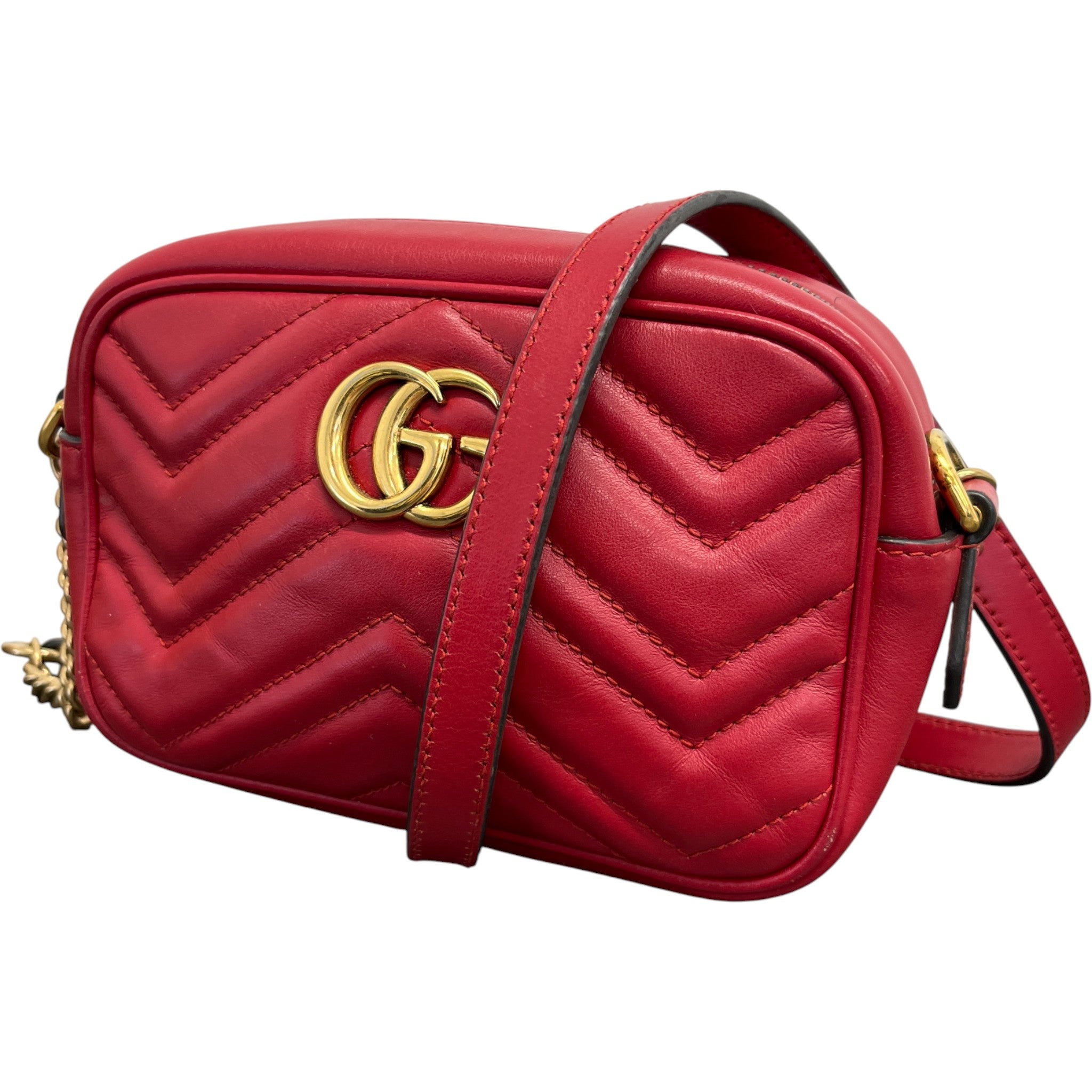 Women's Gg Marmont Bag Red