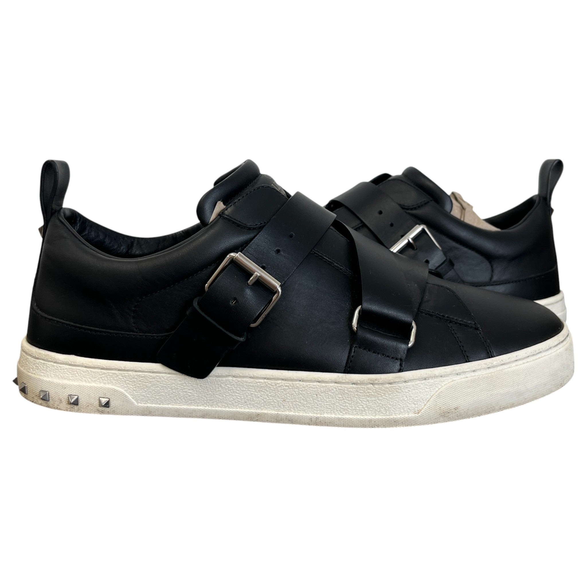 Men's Punk Rockstud Low Trainers Black Size EU 42 / UK 8