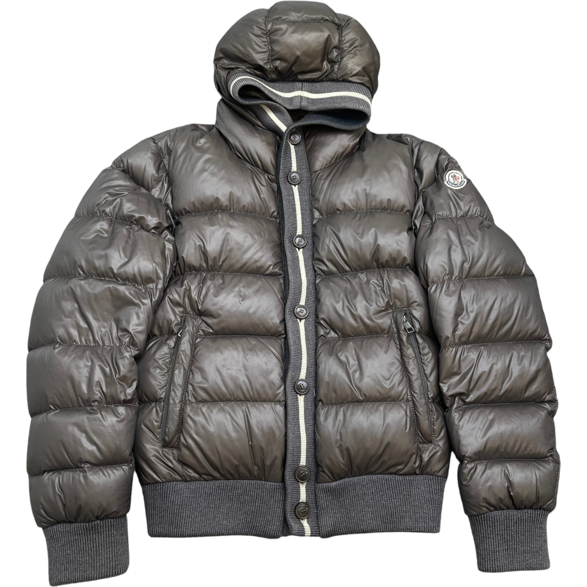 Men's Cesar Down Jacket Grey Size 2 / M