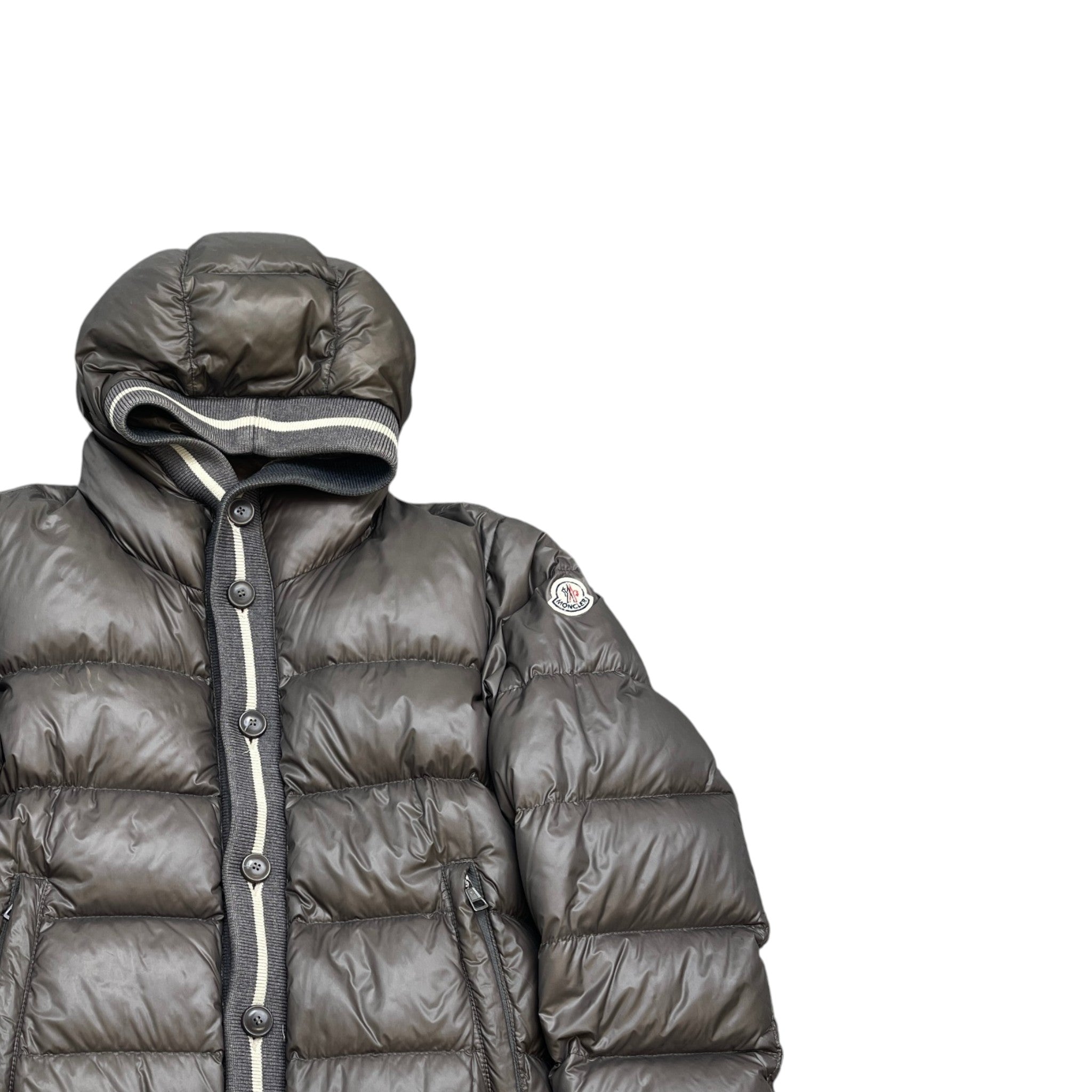 Men's Cesar Down Jacket Grey Size 2 / M