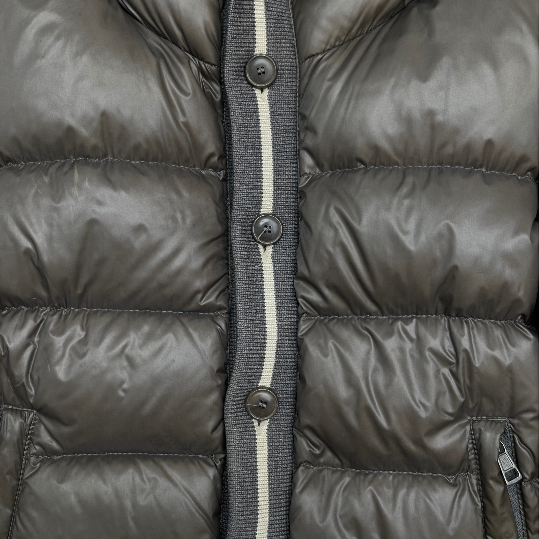 Men's Cesar Down Jacket Grey Size 2 / M