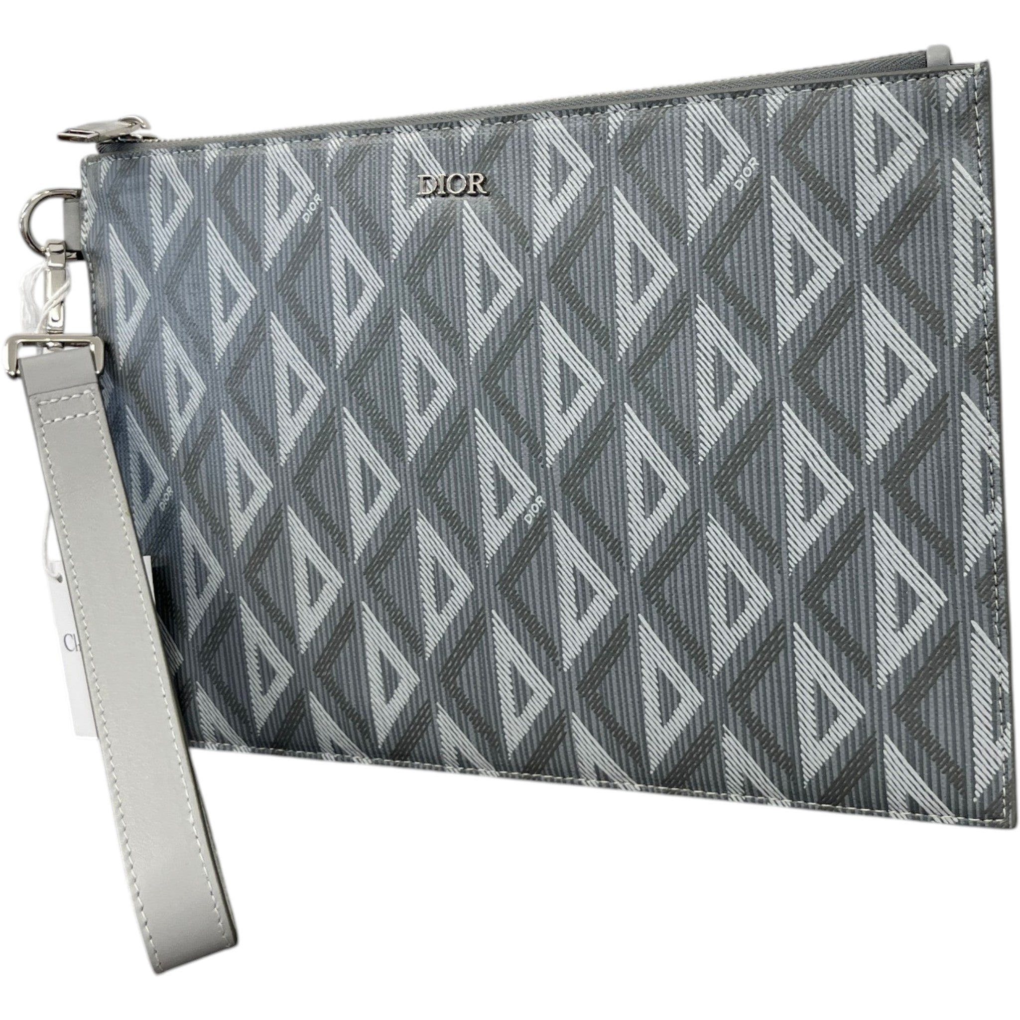 Men's Cd Diamond A5 Pouch Grey
