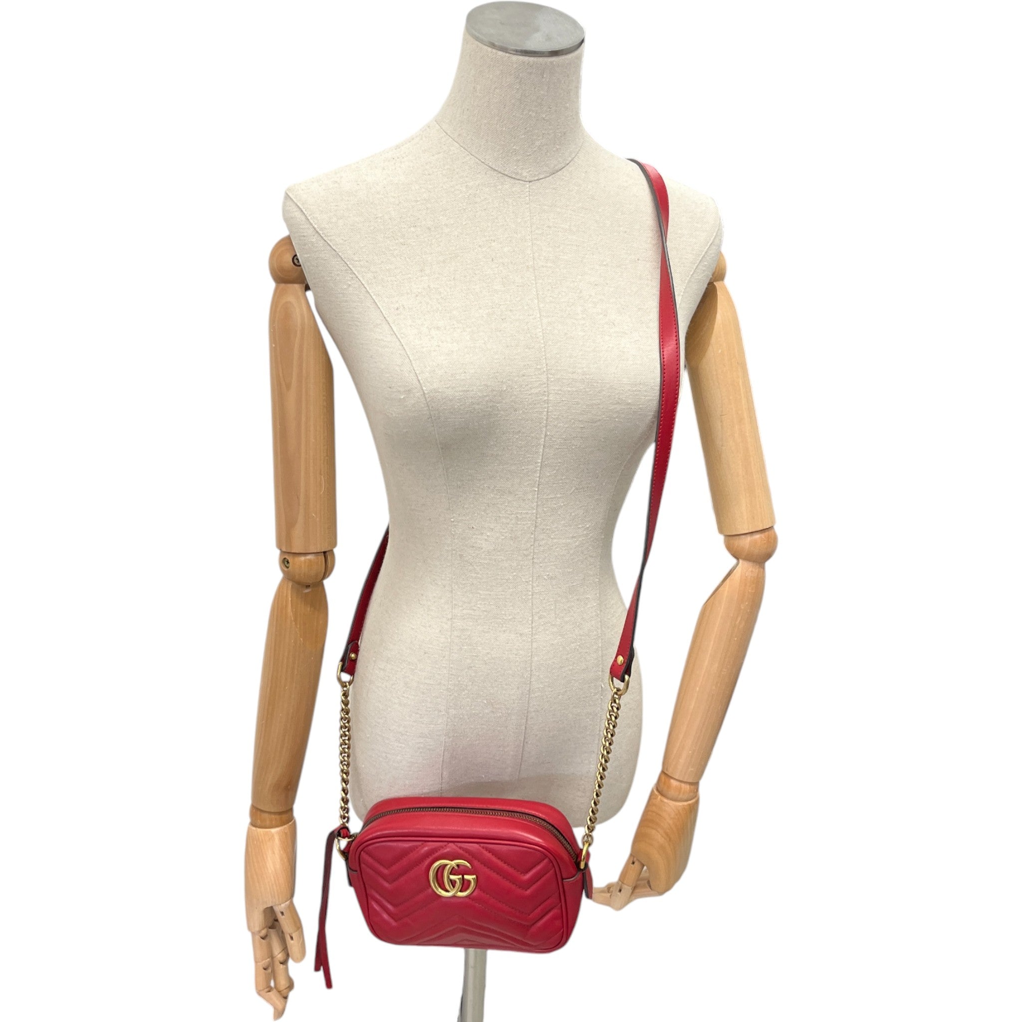 Women's Gg Marmont Bag Red