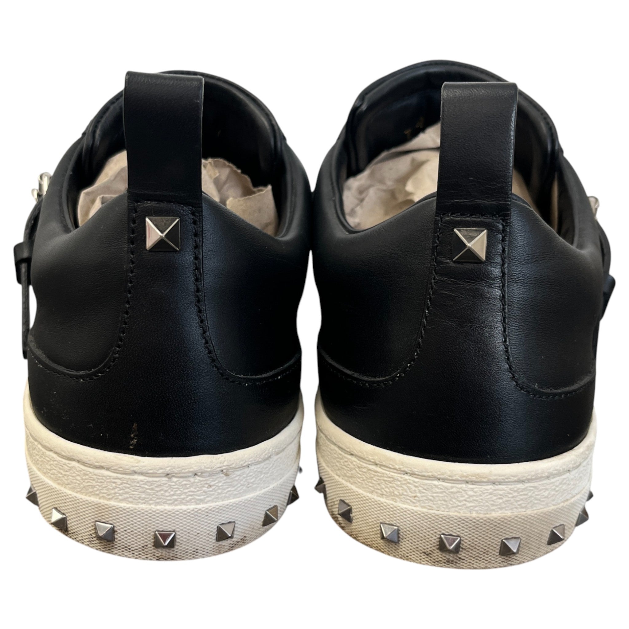 Men's Punk Rockstud Low Trainers Black Size EU 42 / UK 8