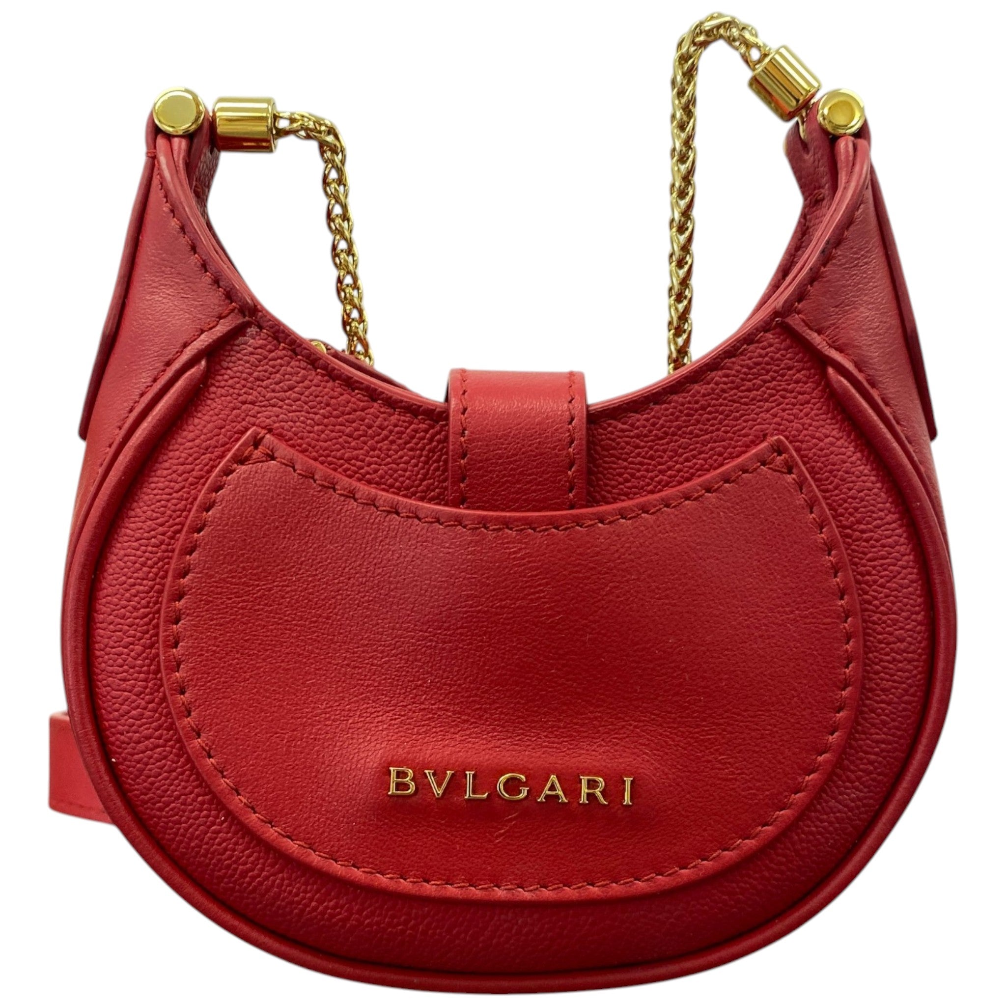 Women's Micro Serpenti Ellipse Forever Bag Red