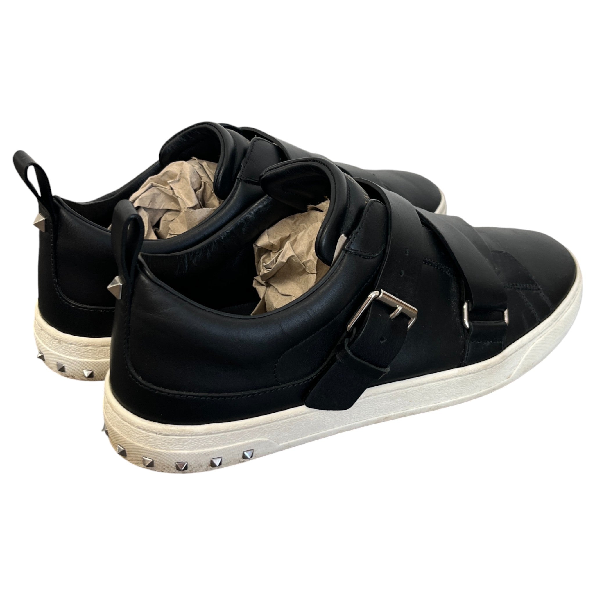 Men's Punk Rockstud Low Trainers Black Size EU 42 / UK 8