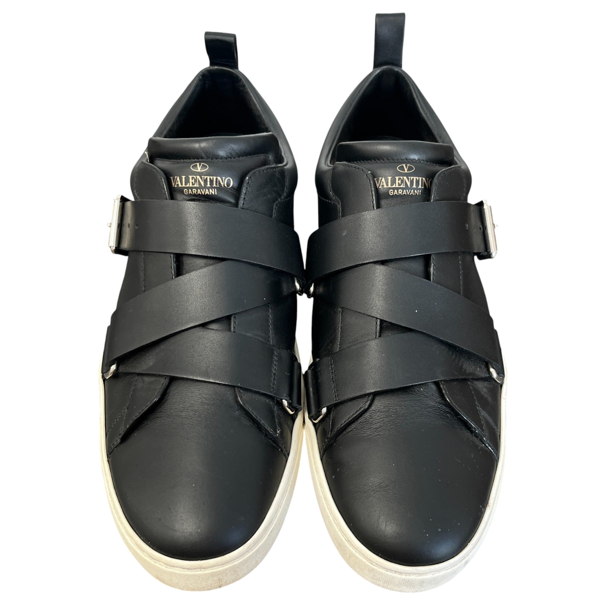 Men's Punk Rockstud Low Trainers Black Size EU 42 / UK 8