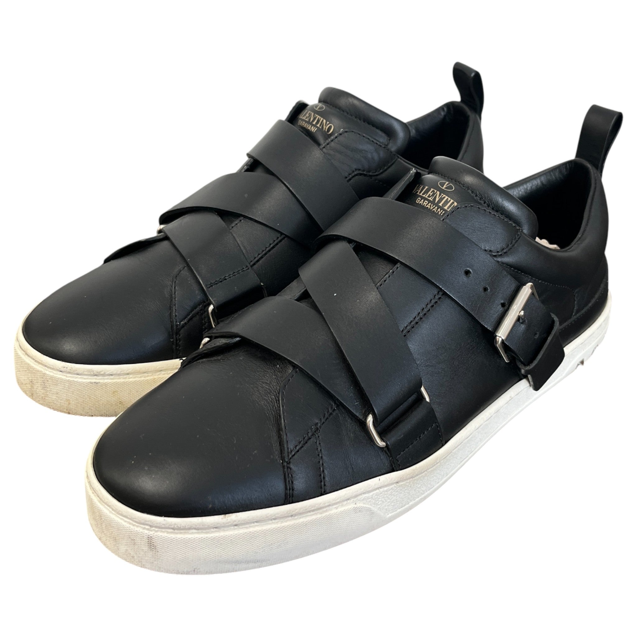 Men's Punk Rockstud Low Trainers Black Size EU 42 / UK 8