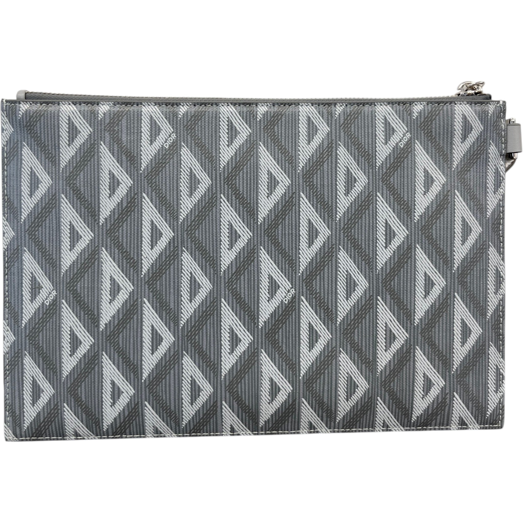 Men's Cd Diamond A5 Pouch Grey