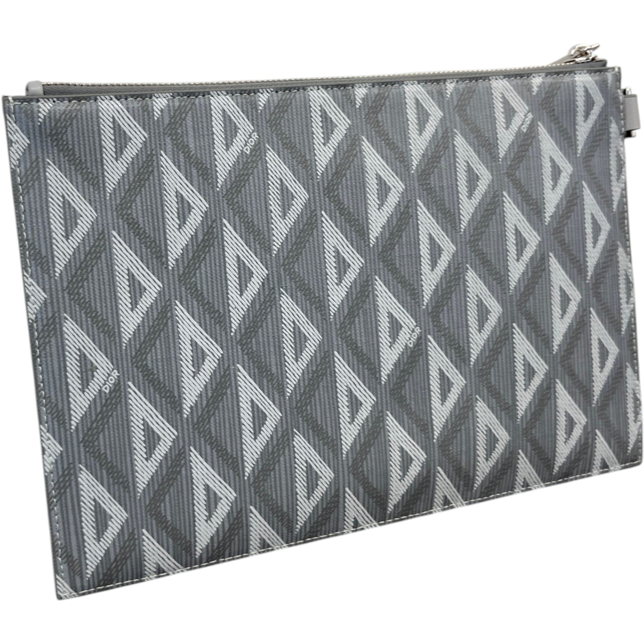 Men's Cd Diamond A5 Pouch Grey