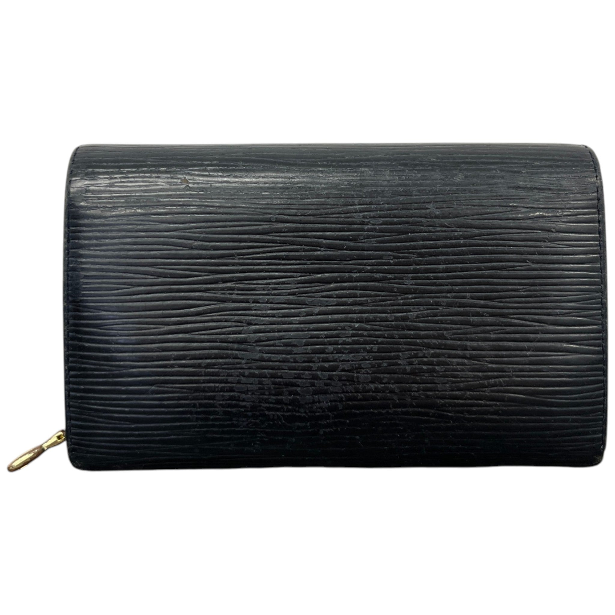Women's Epi Logo Embossed Purse Black
