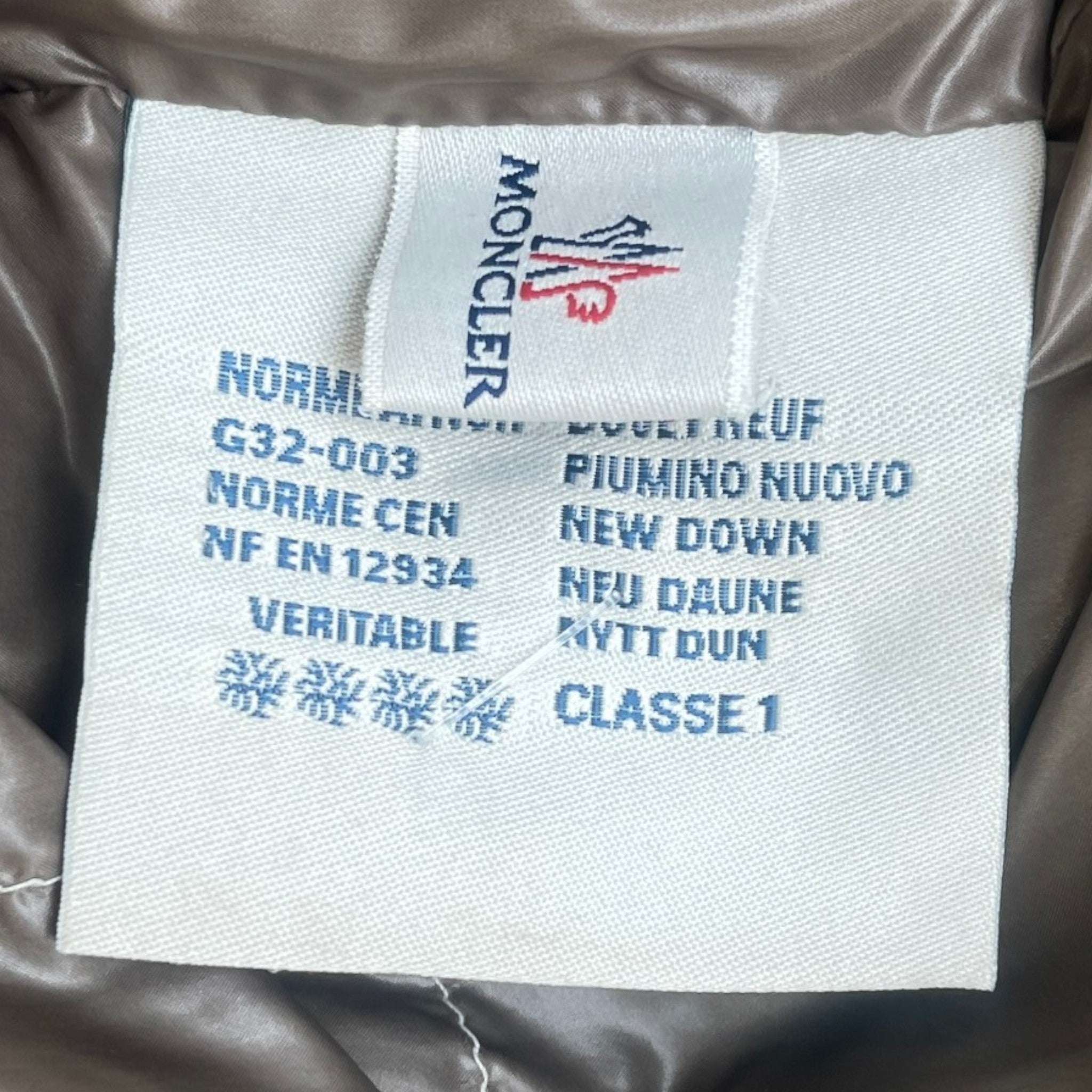 Men's Cesar Down Jacket Grey Size 2 / M