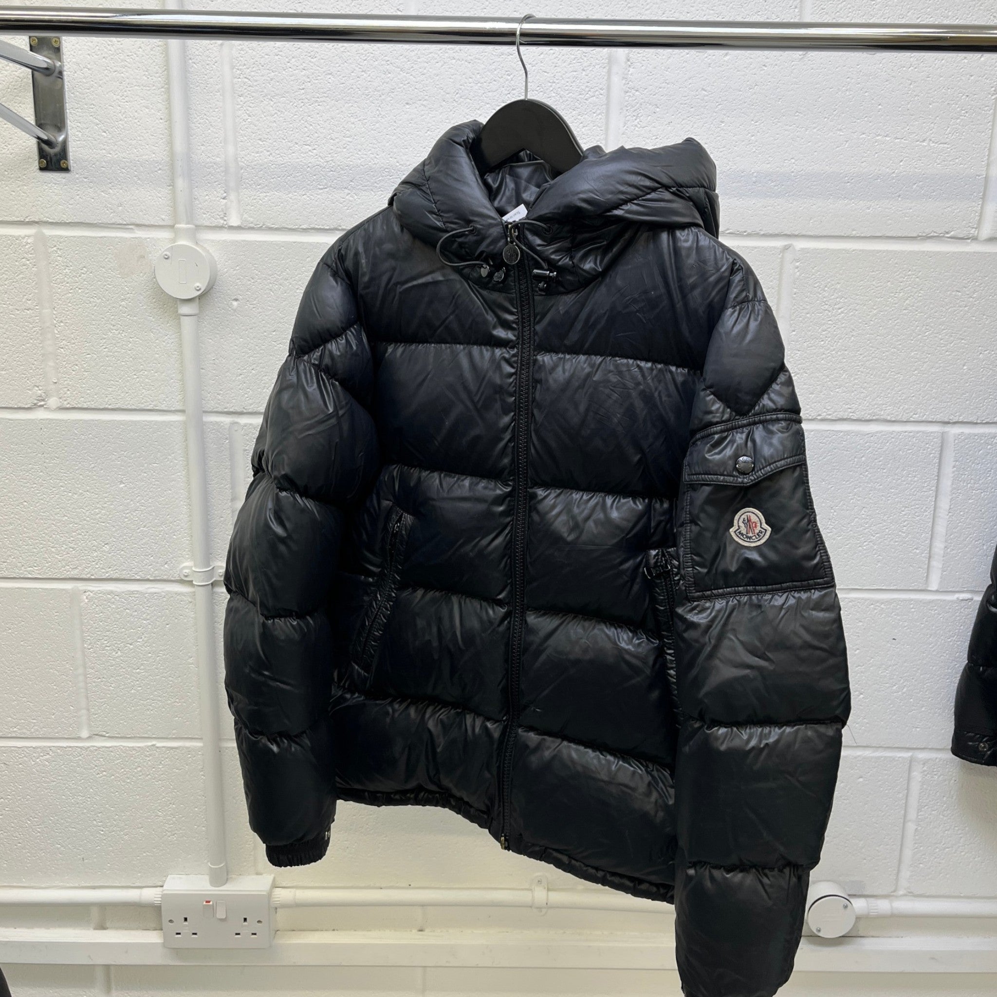 Men's Ecrins Hooded Down Jacket Black Size 2 / M