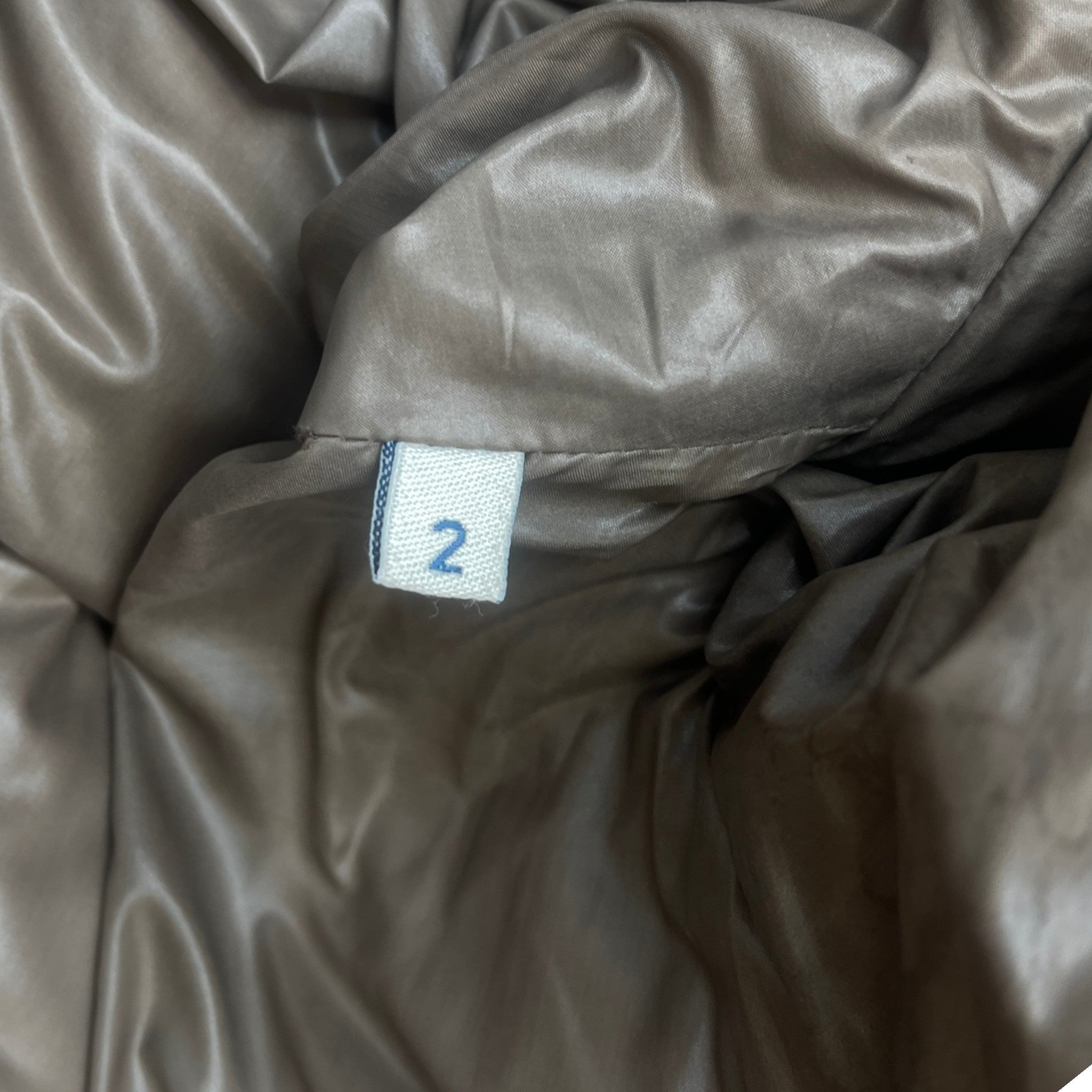 Men's Cesar Down Jacket Grey Size 2 / M
