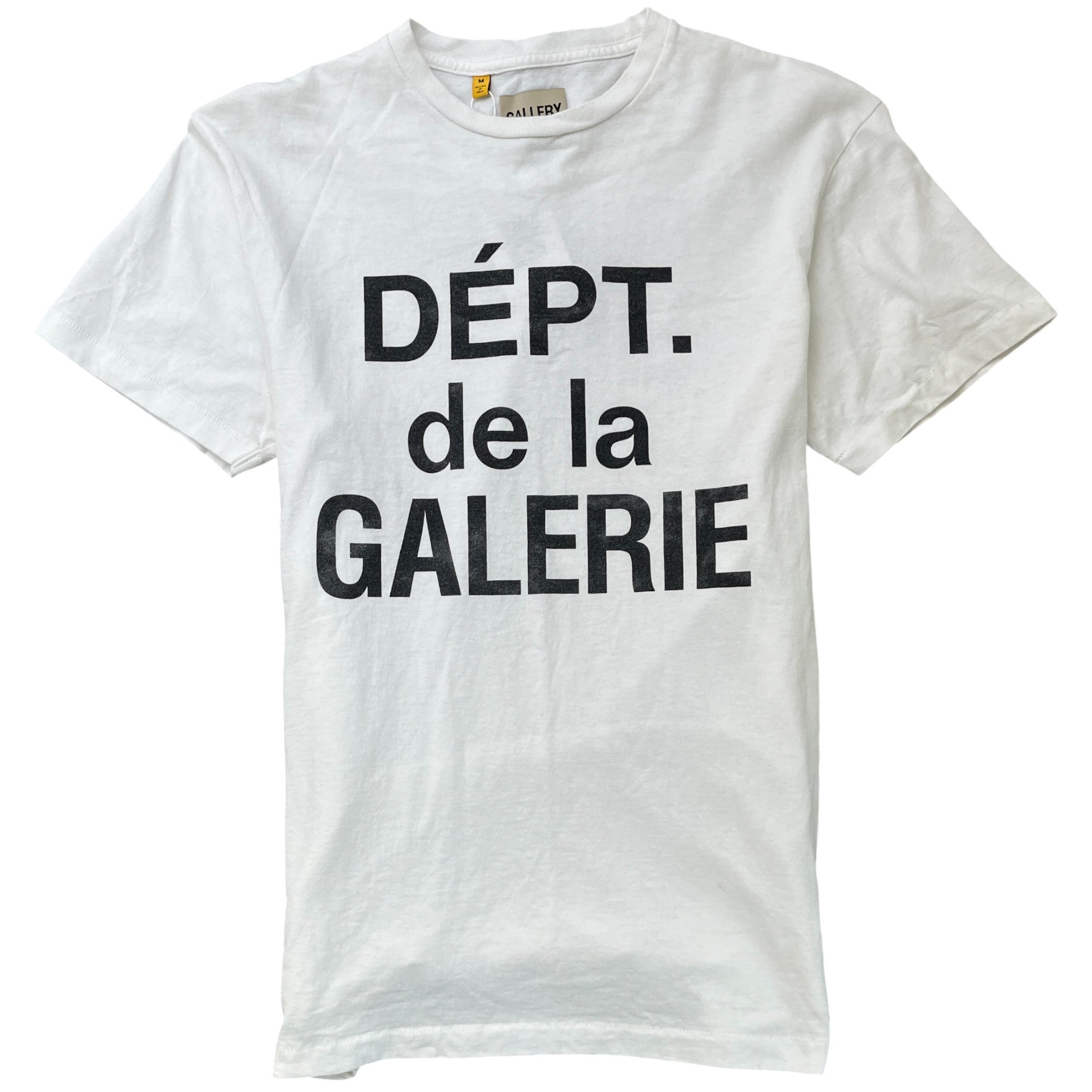 Men's Classic Logo Print T-Shirt White Size M