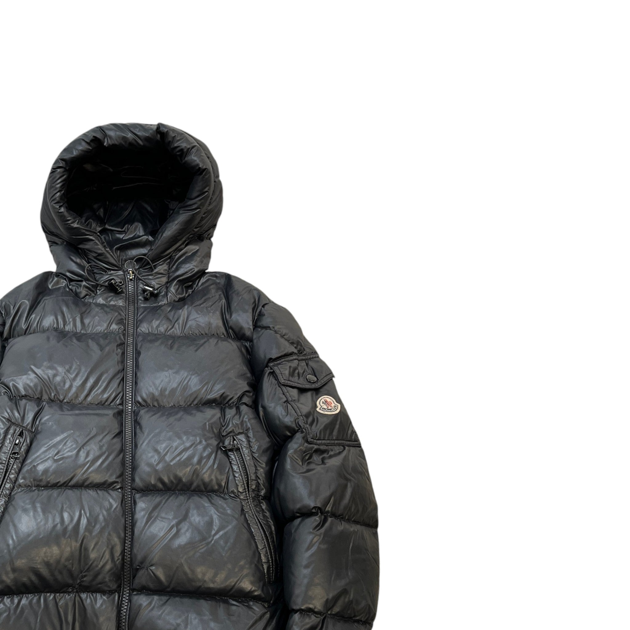 Men's Ecrins Hooded Down Jacket Black Size 2 / M