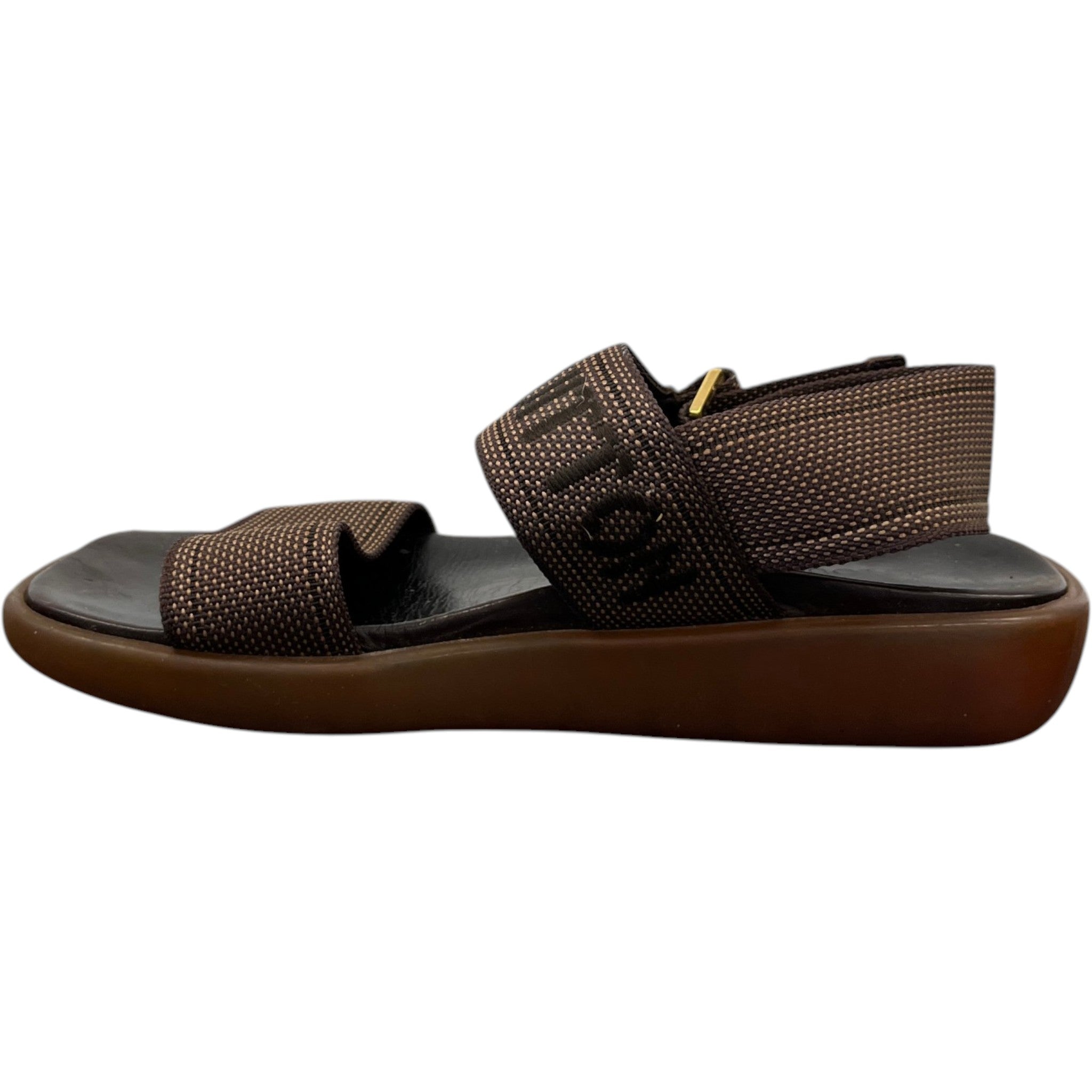 Women's Platform Sandals Brown Size EU 39 / UK 6