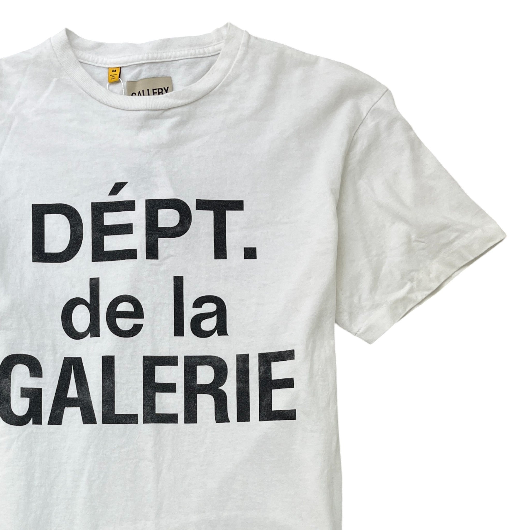 Men's Classic Logo Print T-Shirt White Size M