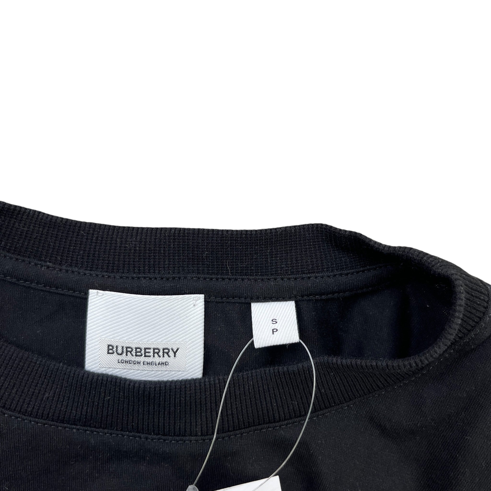 Men's Logo Print T-Shirt Black Size S