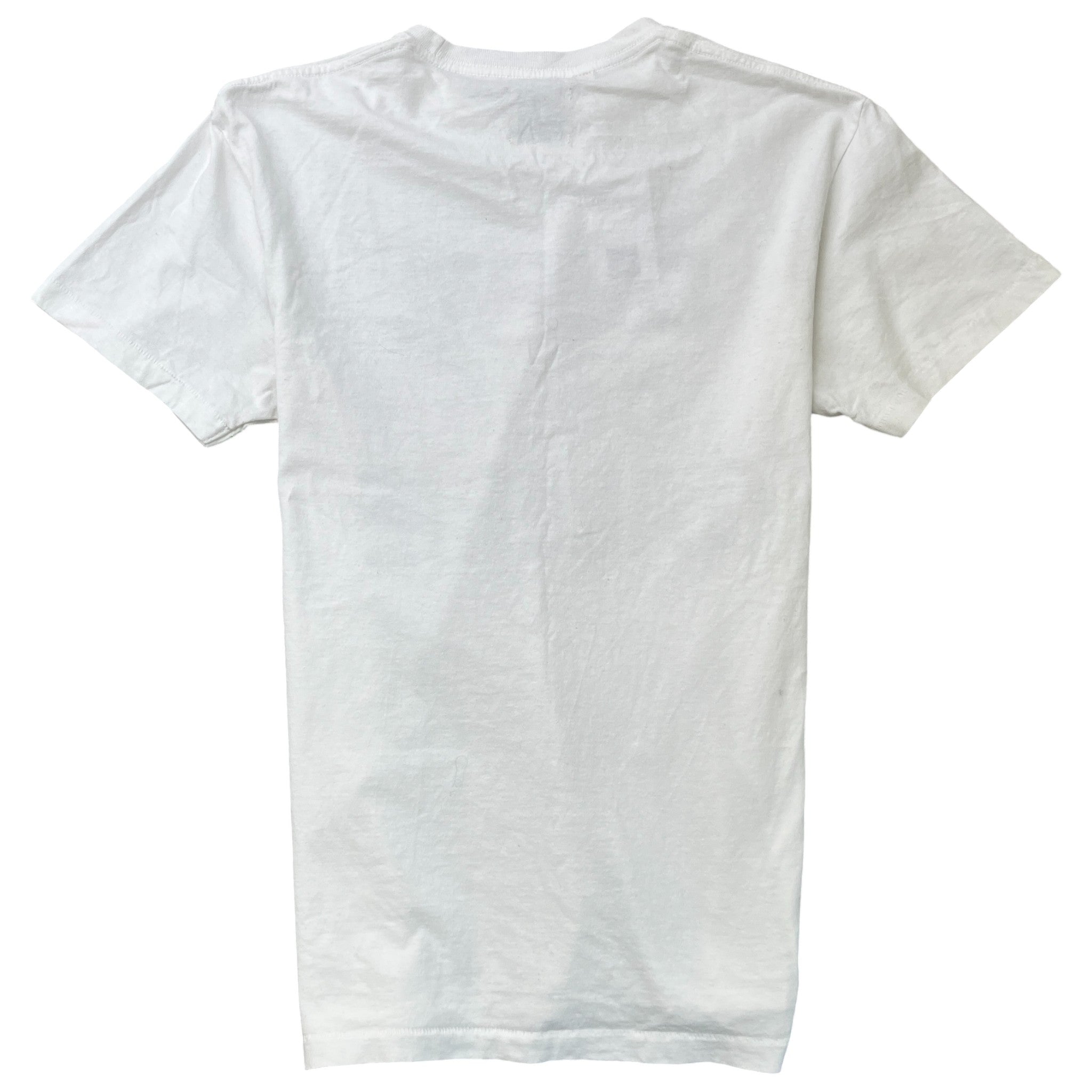 Men's Classic Logo Print T-Shirt White Size M