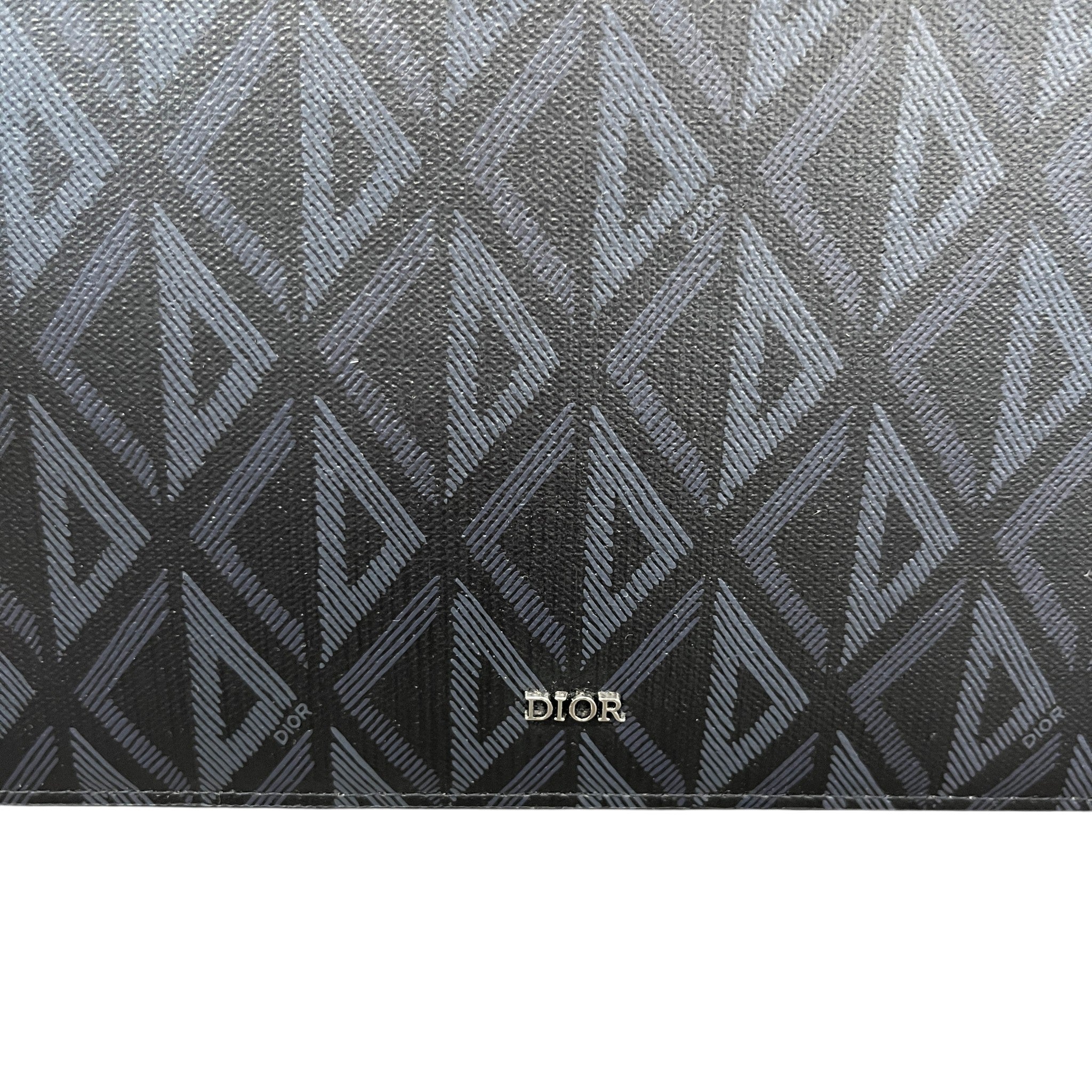 Men's Cd Diamond Canvas Pouch Navy