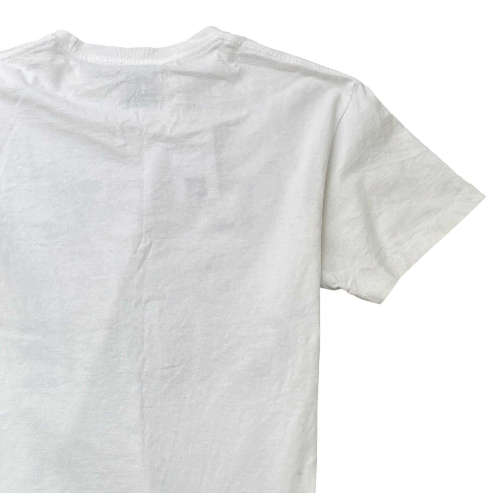 Men's Classic Logo Print T-Shirt White Size M