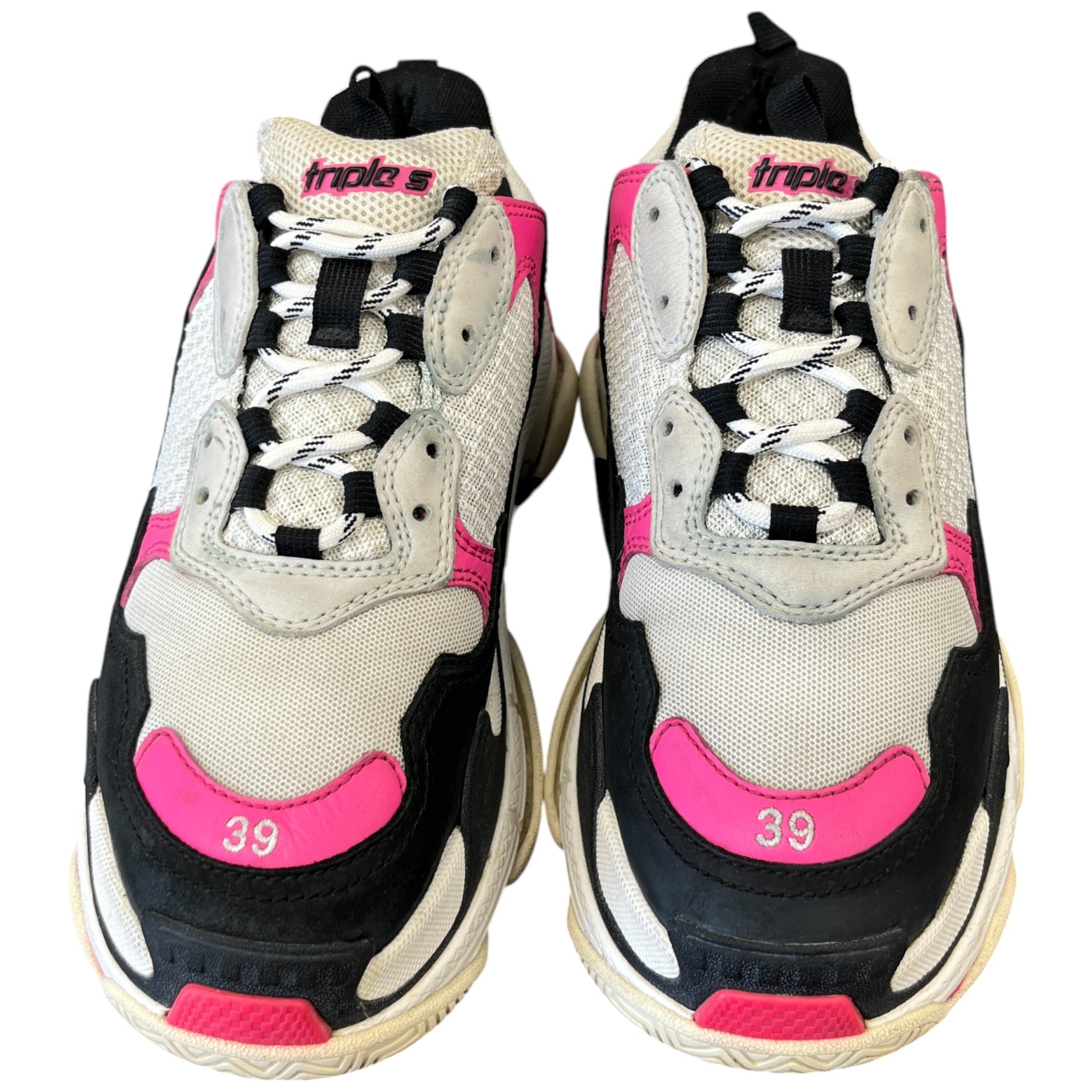 Women's Triple S Low Trainers Pink Size EU 39 / UK 6